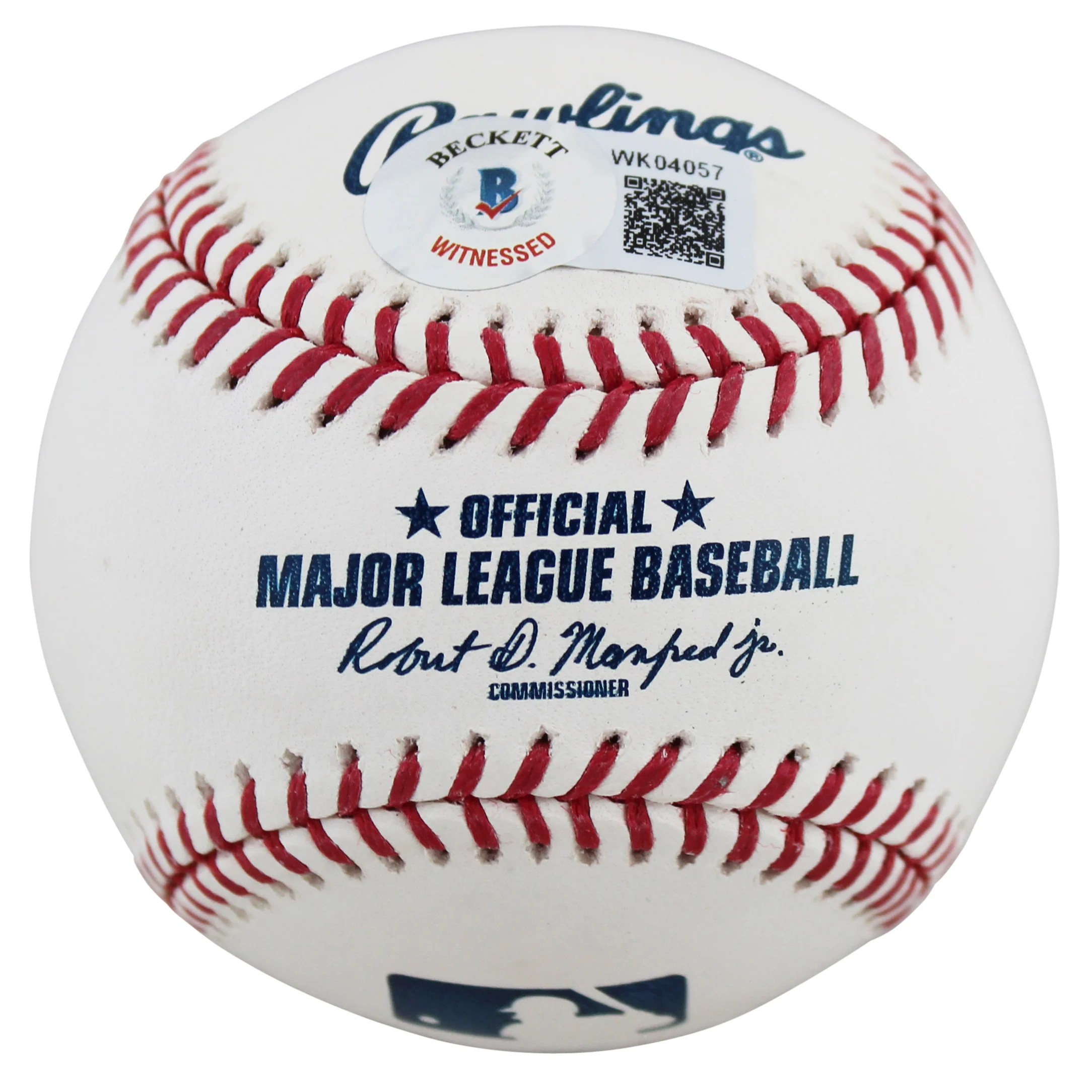 Dodgers Magic Johnson Authentic Signed Oml Baseball Autographed BAS Witnessed - Image 4