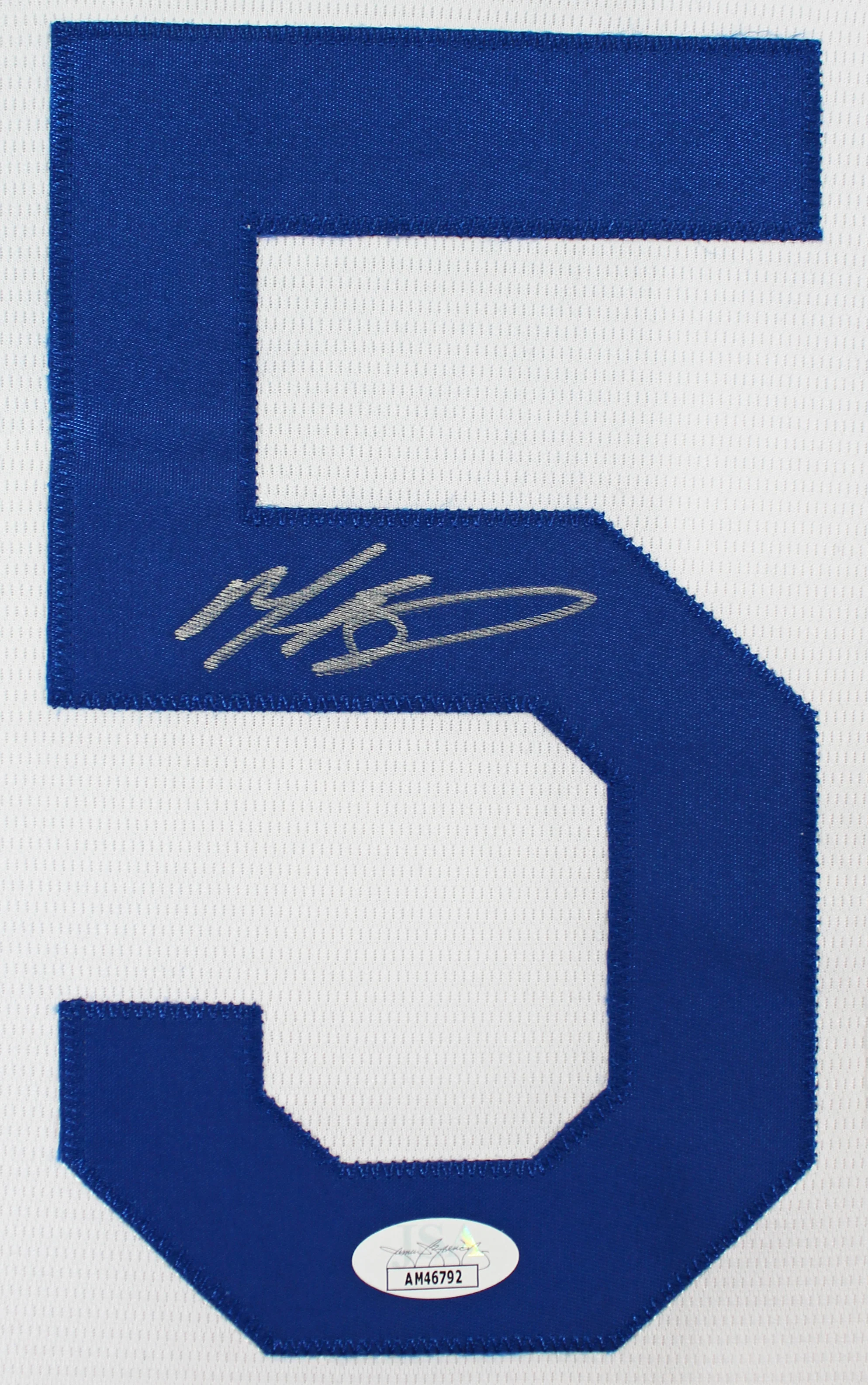 Dodgers Mookie Betts Authentic Signed White Majestic Cool Base Jersey JSA Wit - Image 3