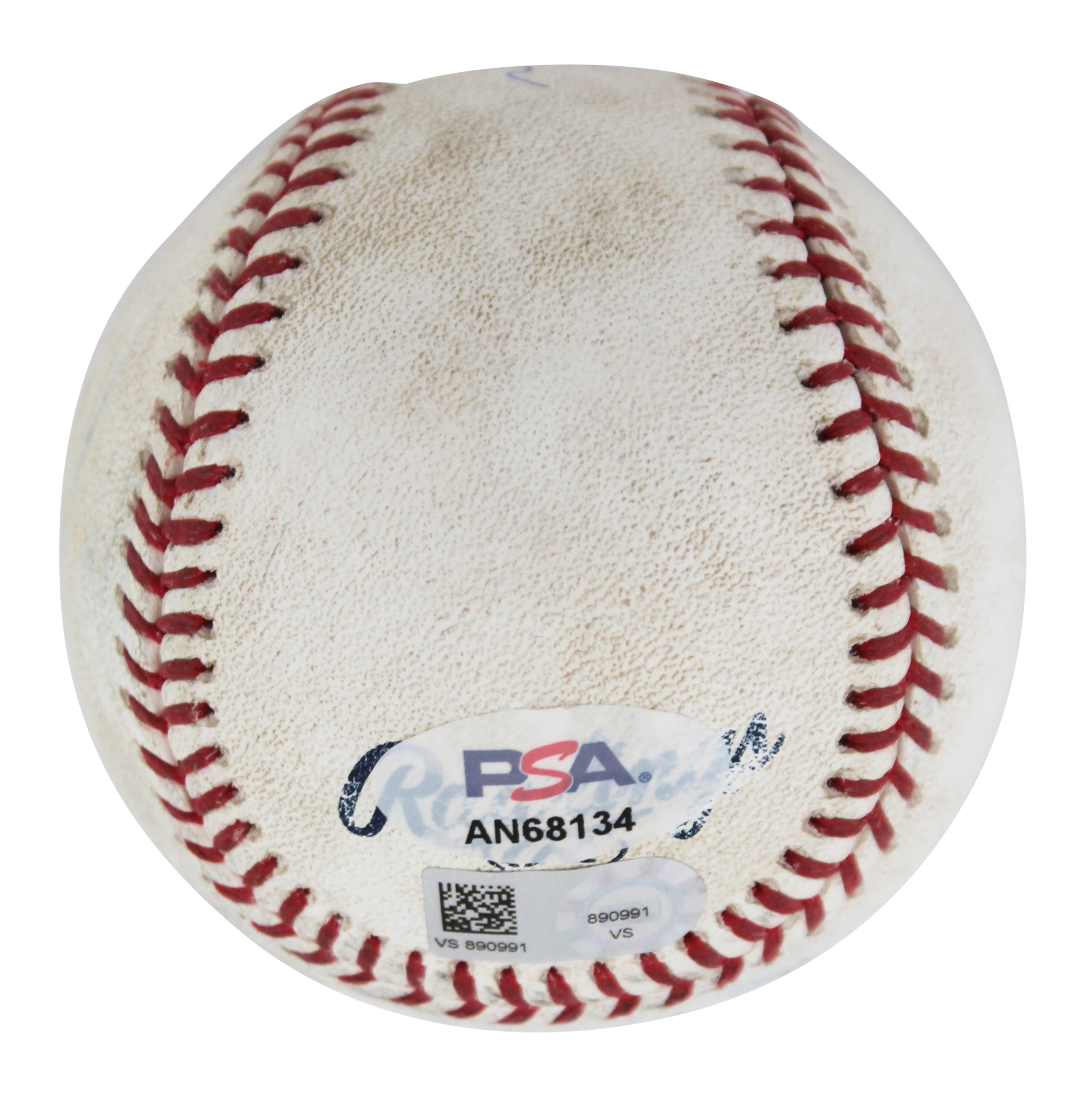 Dodgers Mookie Betts Signed 9/3/23 LAD vs ATL Game Used Oml Baseball PSA & MLB - Image 3