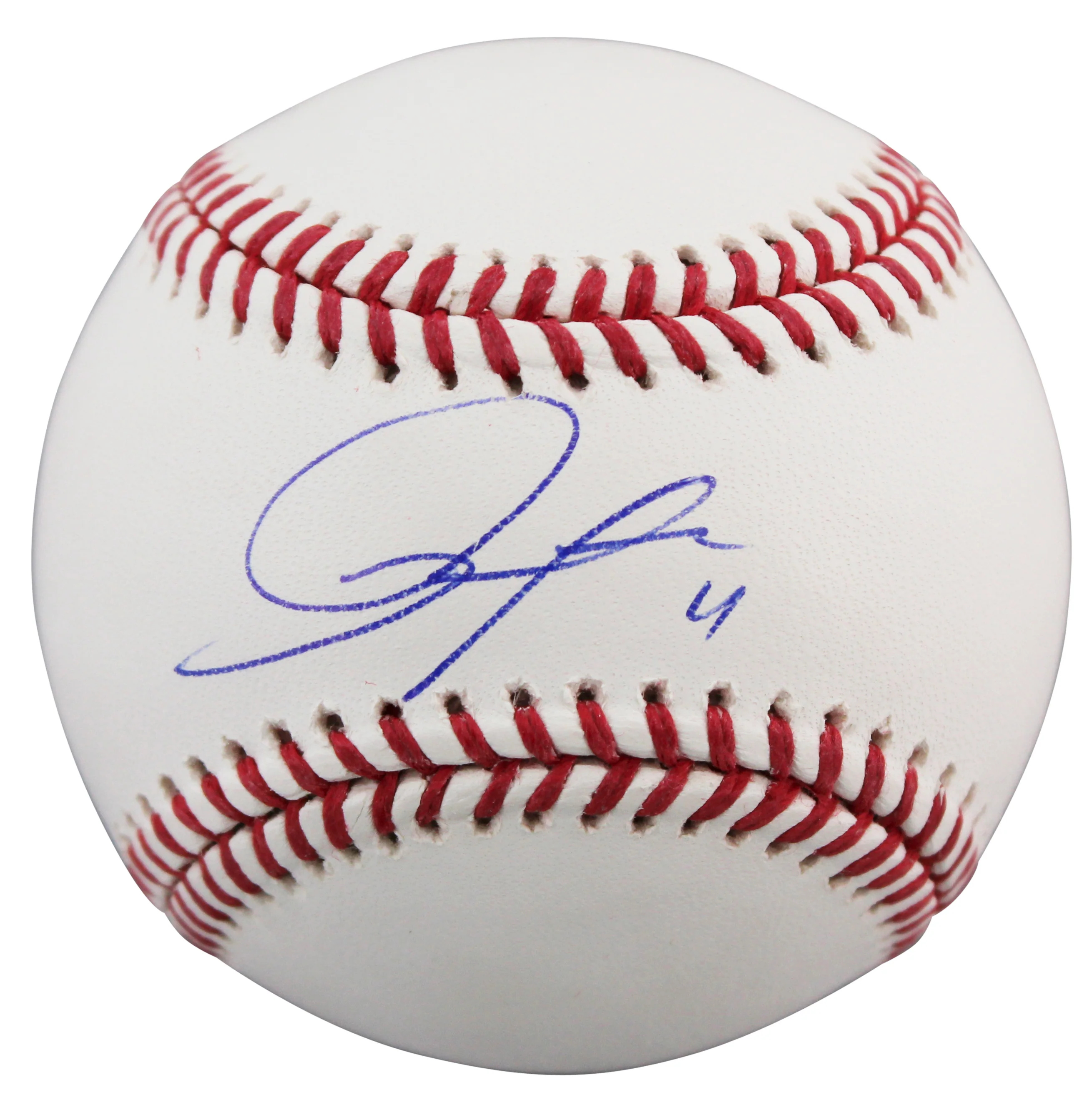 Dodgers Roki Sasaki Authentic Signed Robert Manfred Oml Baseball MLB & BAS - Image 3