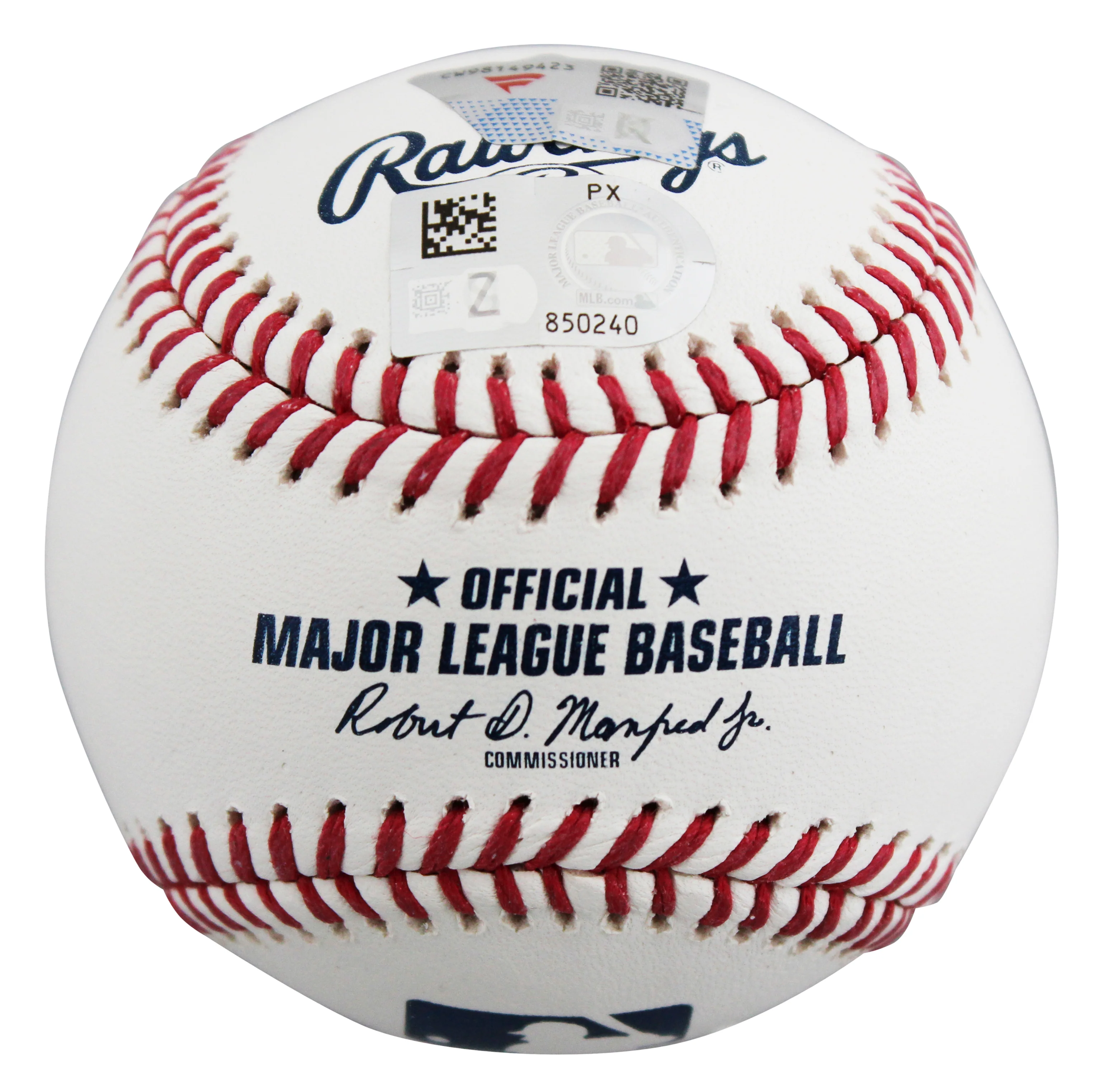 Dodgers Will Smith Authentic Signed Manfred OML Baseball W/ Case Fanatics - Image 5