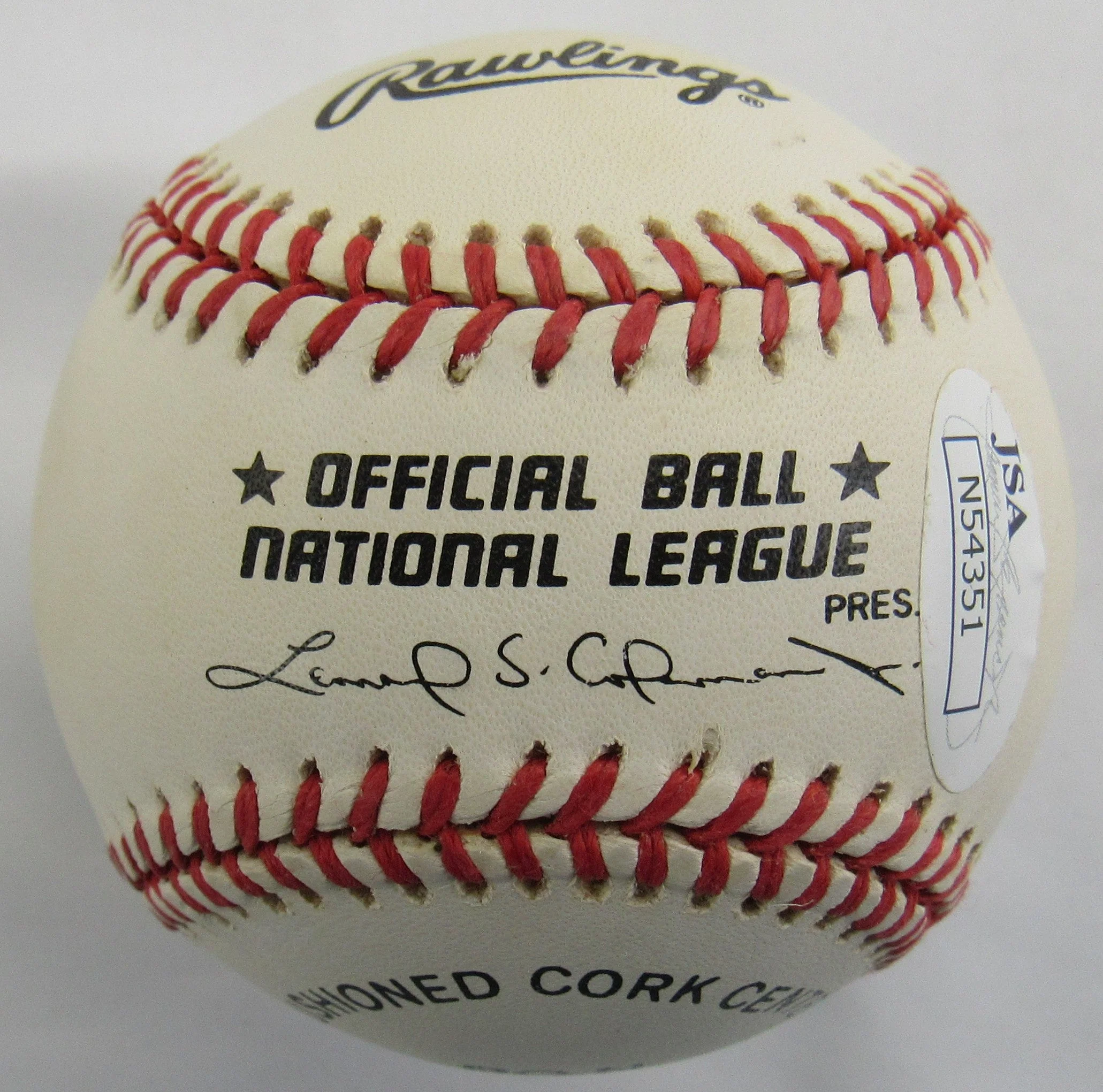 Andy Pafko Signed Auto Rawlings Baseball JSA N54351 - Image 2