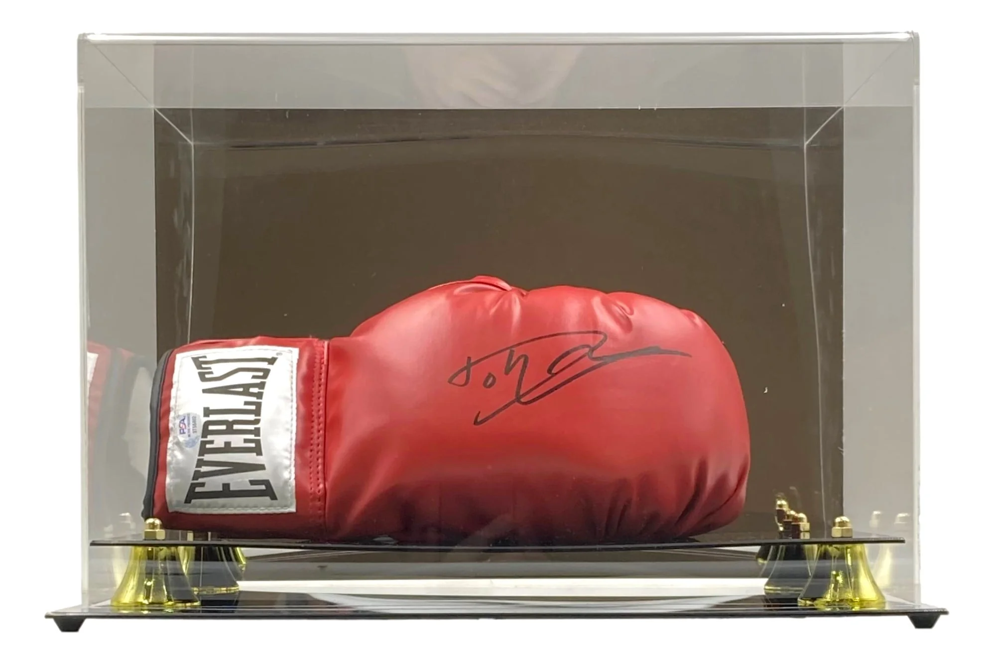 Dolph Lundgren Signed Everlast Boxing Glove w/ Deluxe Acrylic Case PSA ITP - Image 6