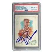 Dolph Lundgren Signed Ivan Drago 2015 Topps A&G Trading Card PSA/DNA Gem MT 10 - Image 3