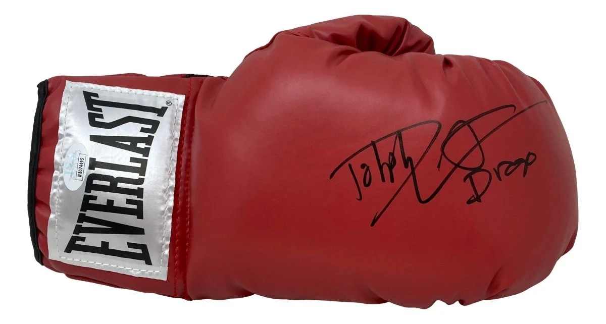 Dolph Lundgren Signed Right Everlast Boxing Glove Drago Inscribed JSA ITP - Image 5