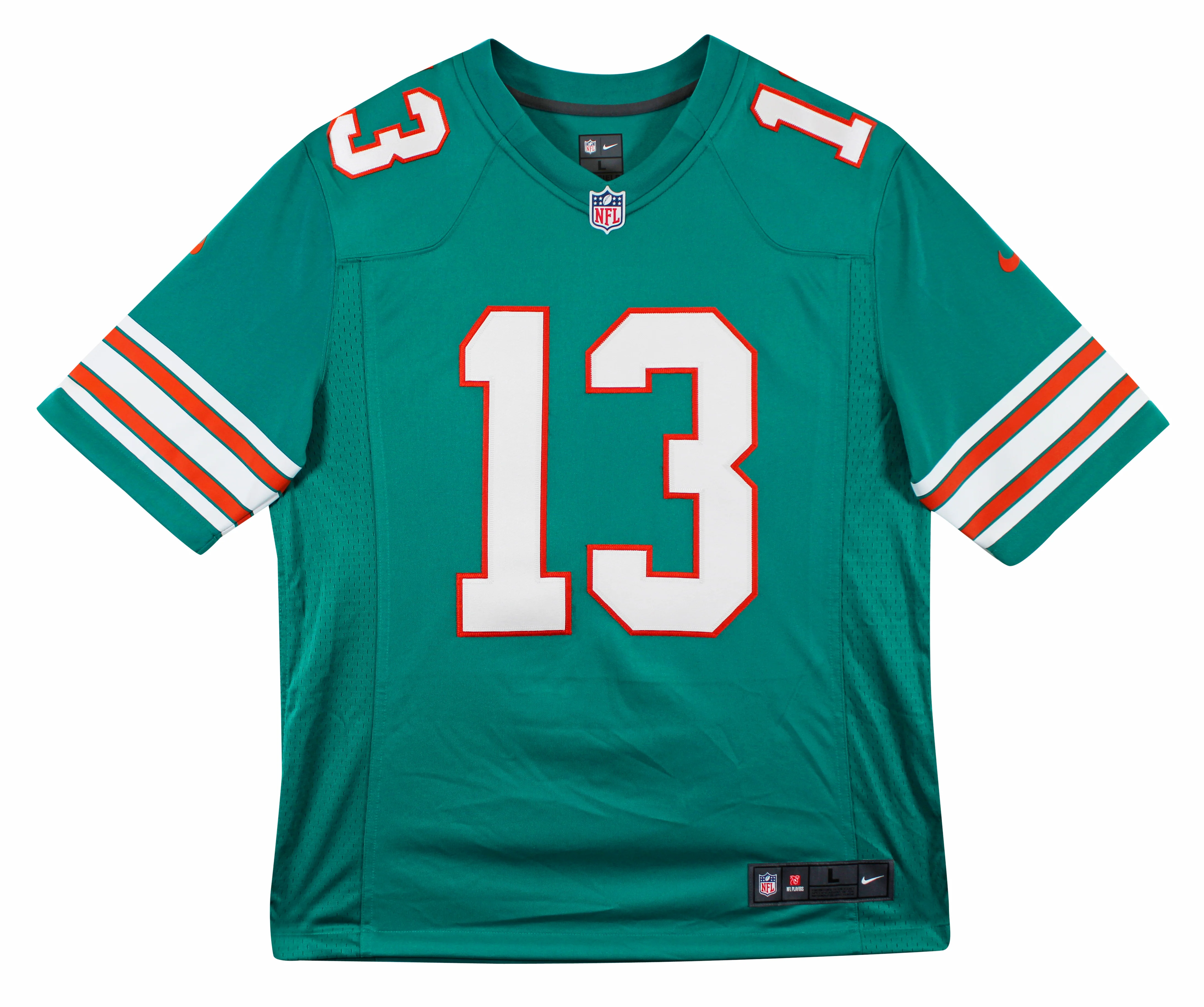 Dolphins Dan Marino Authentic Signed Teal Nike Limited Jersey w/ Sewn #'s BAS - Image 3