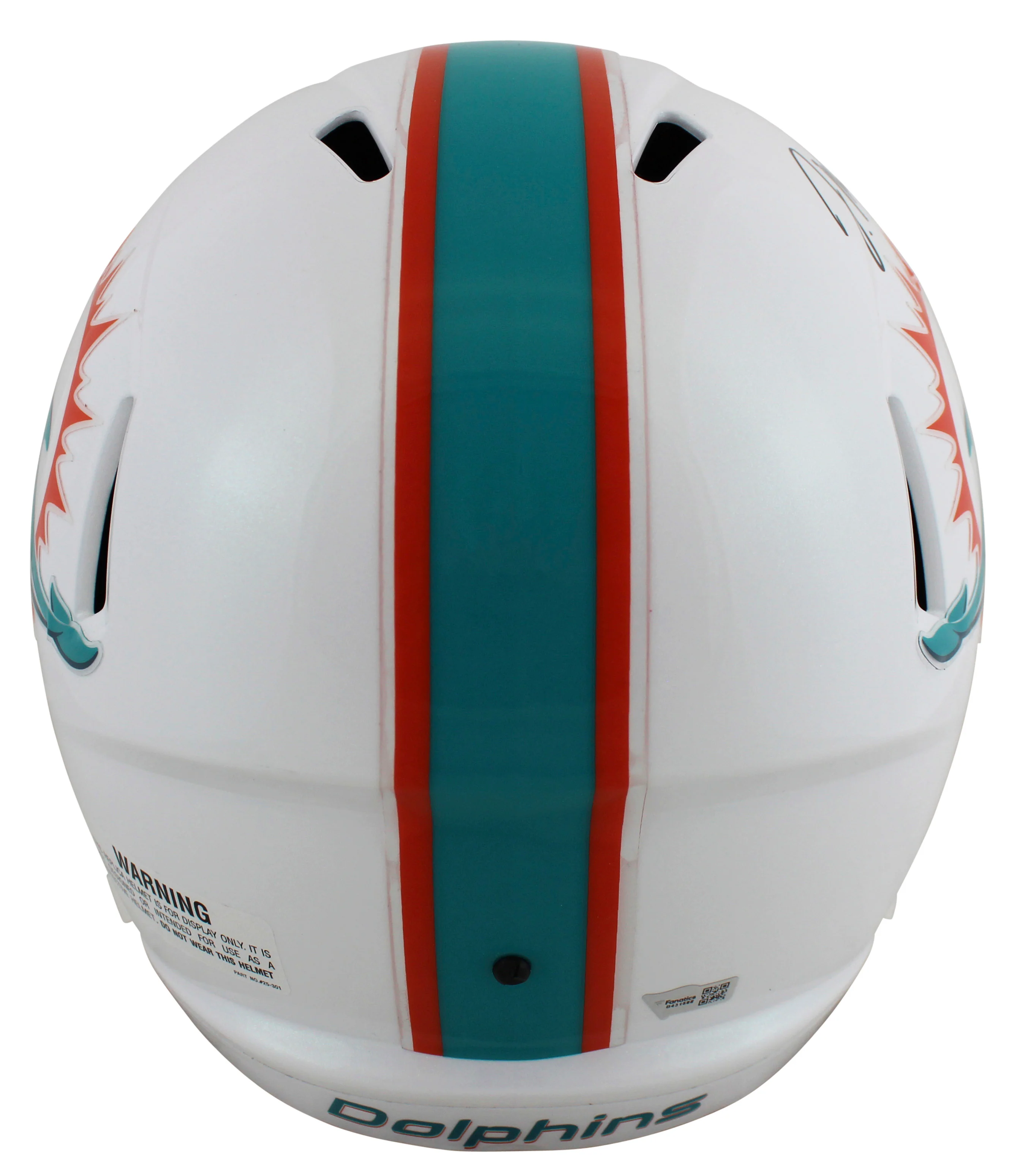Dolphins Jaylen Waddle Authentic Signed Full Size Speed Rep Helmet Fanatics - Image 3