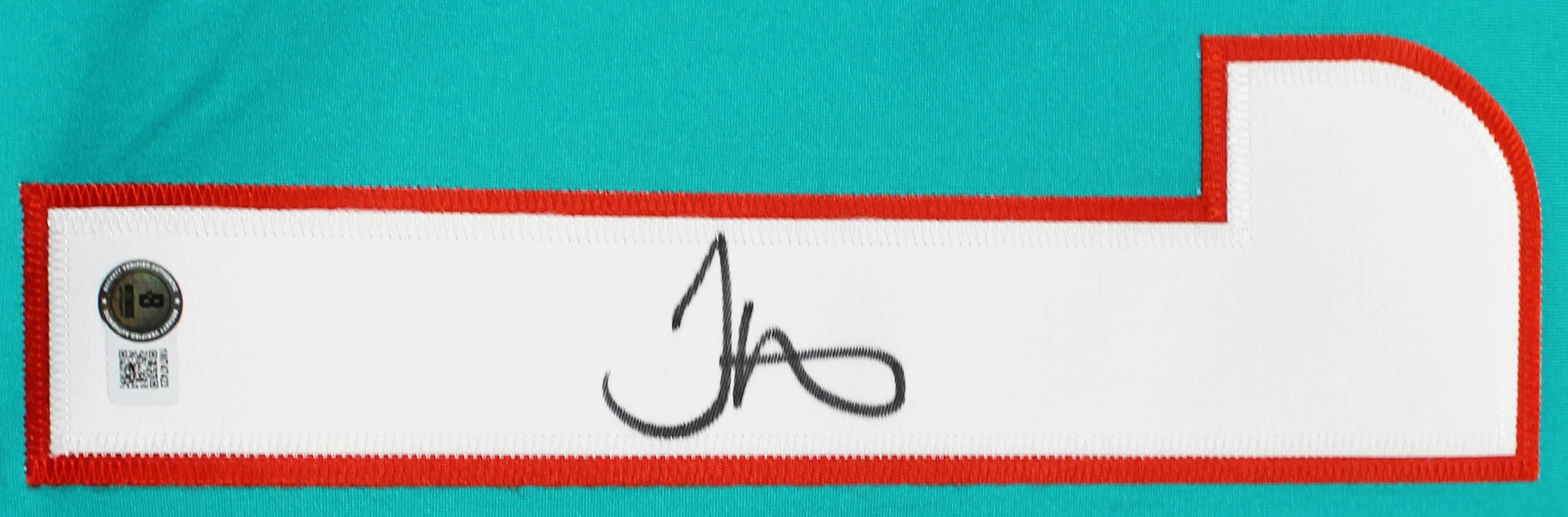 Dolphins Tyreek Hill Authentic Signed Teal Nike Jersey w/ Sewn #'s BAS Witnessed - Image 3