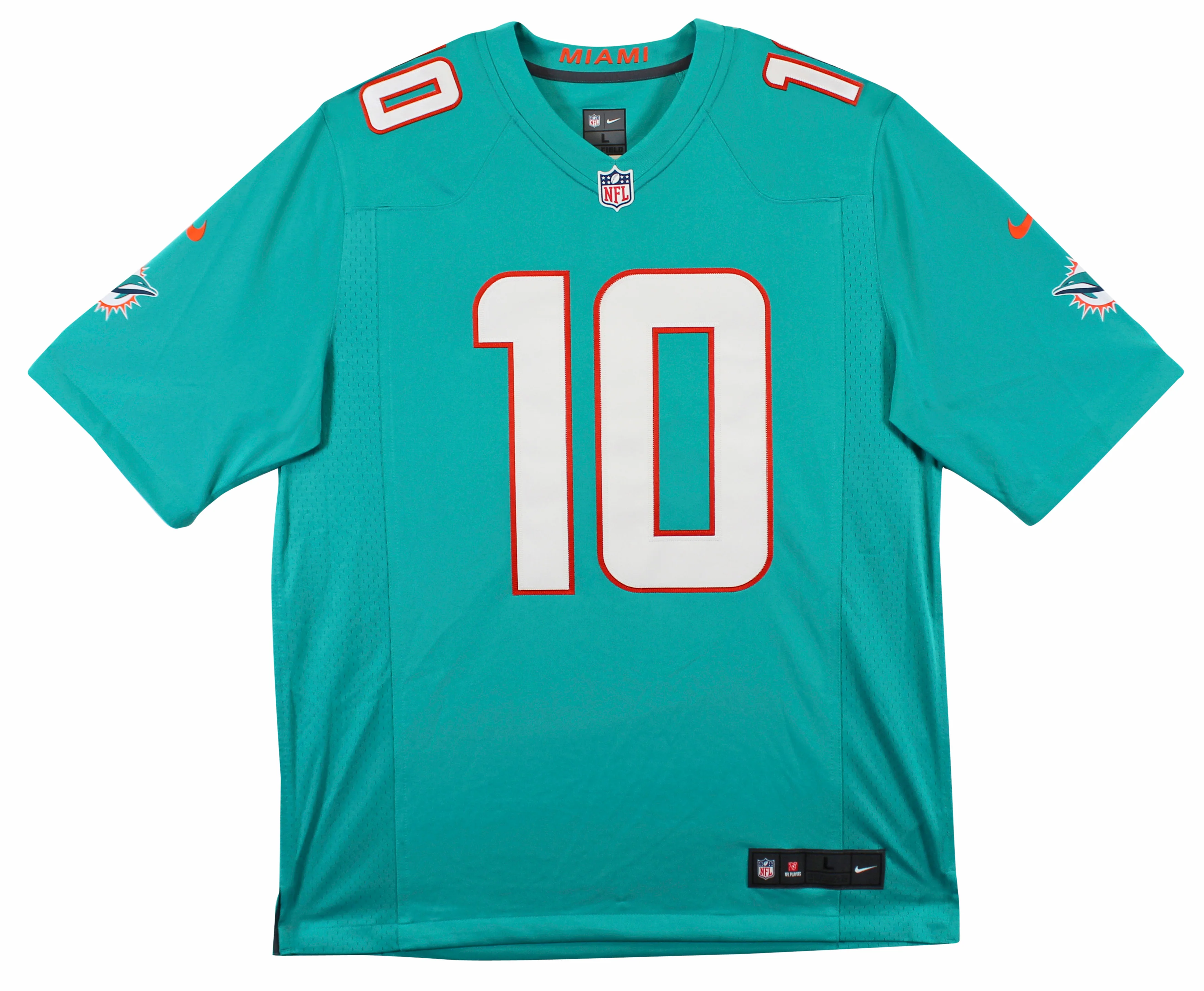 Dolphins Tyreek Hill Authentic Signed Teal Nike Jersey w/ Sewn #'s BAS Witnessed - Image 5
