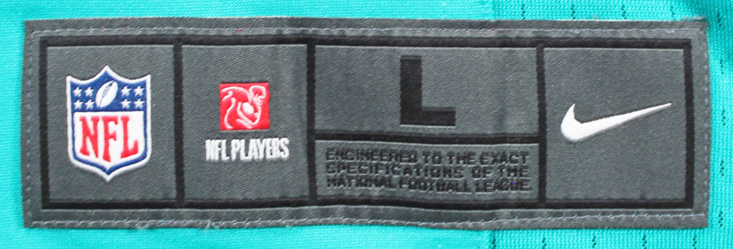 Dolphins Tyreek Hill Authentic Signed Teal Nike Jersey w/ Sewn #'s BAS Witnessed - Image 6