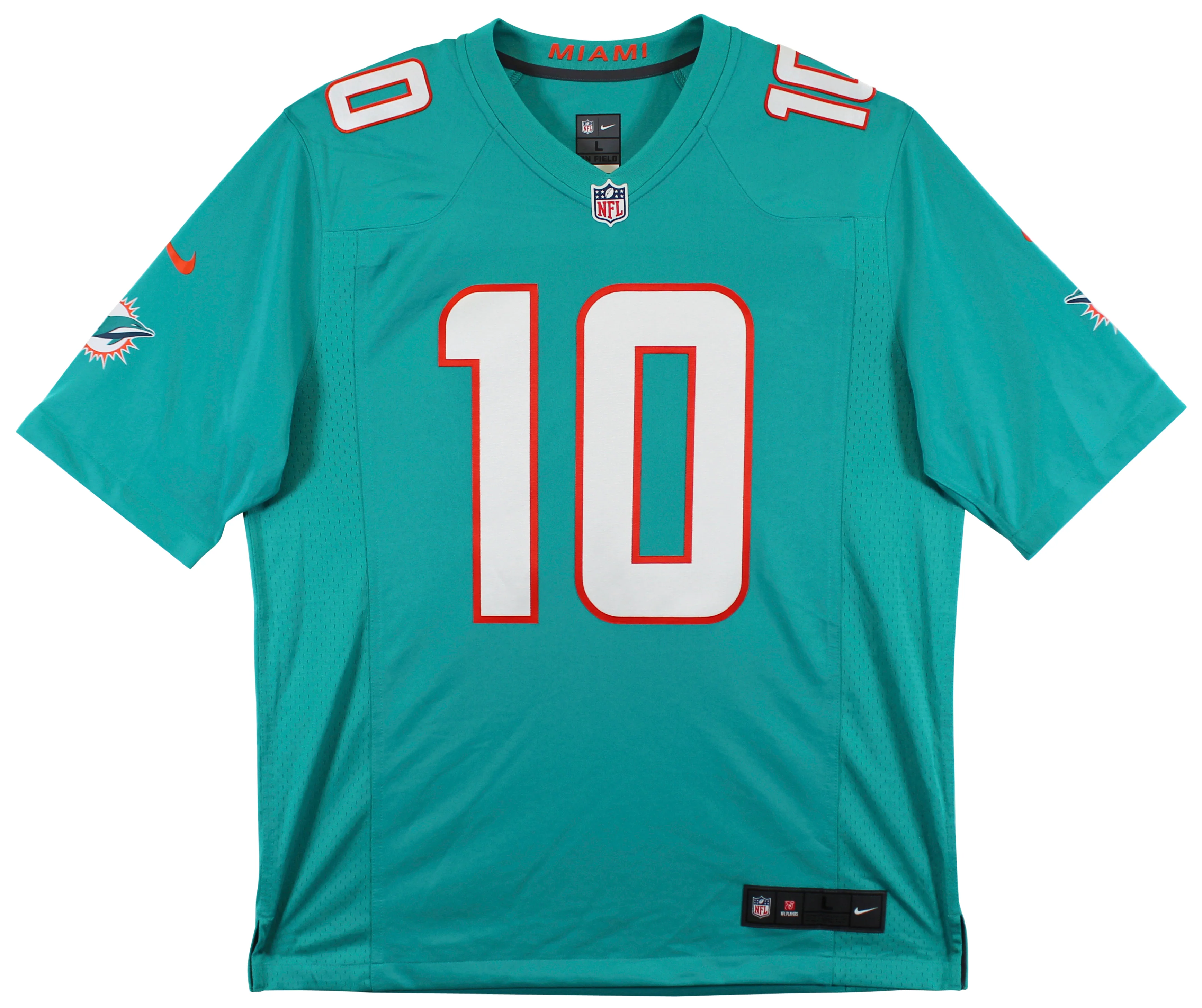 Dolphins Tyreek Hill Authentic Signed Teal Nike Limited Jersey BAS Witnessed - Image 4