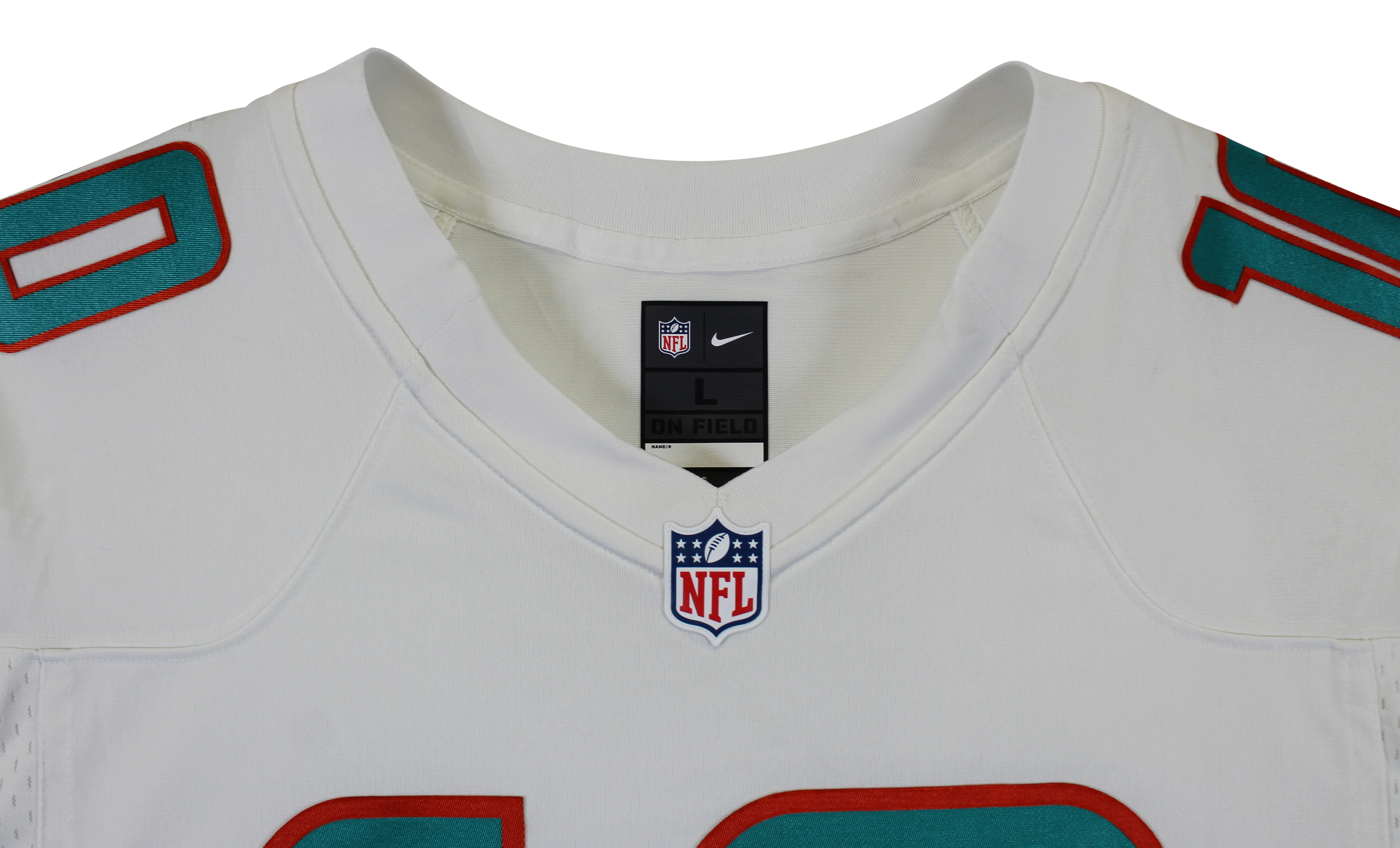 Dolphins Tyreek Hill Authentic Signed White Nike Limited Jersey BAS Witnessed - Image 5