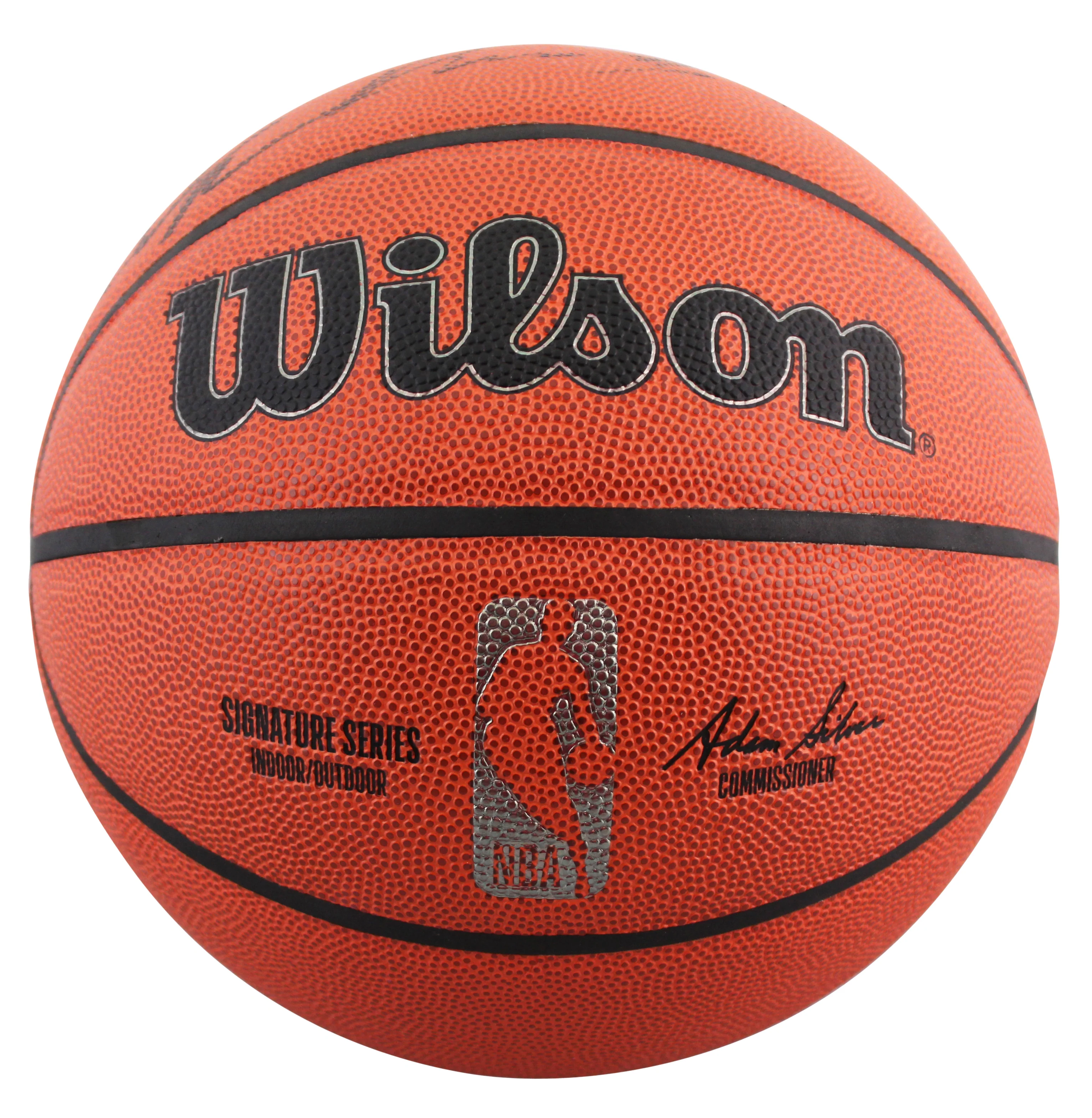 Domantas Sabonis & Demar Derozan Signed Spalding Basketball BAS #BP33079 - Image 4