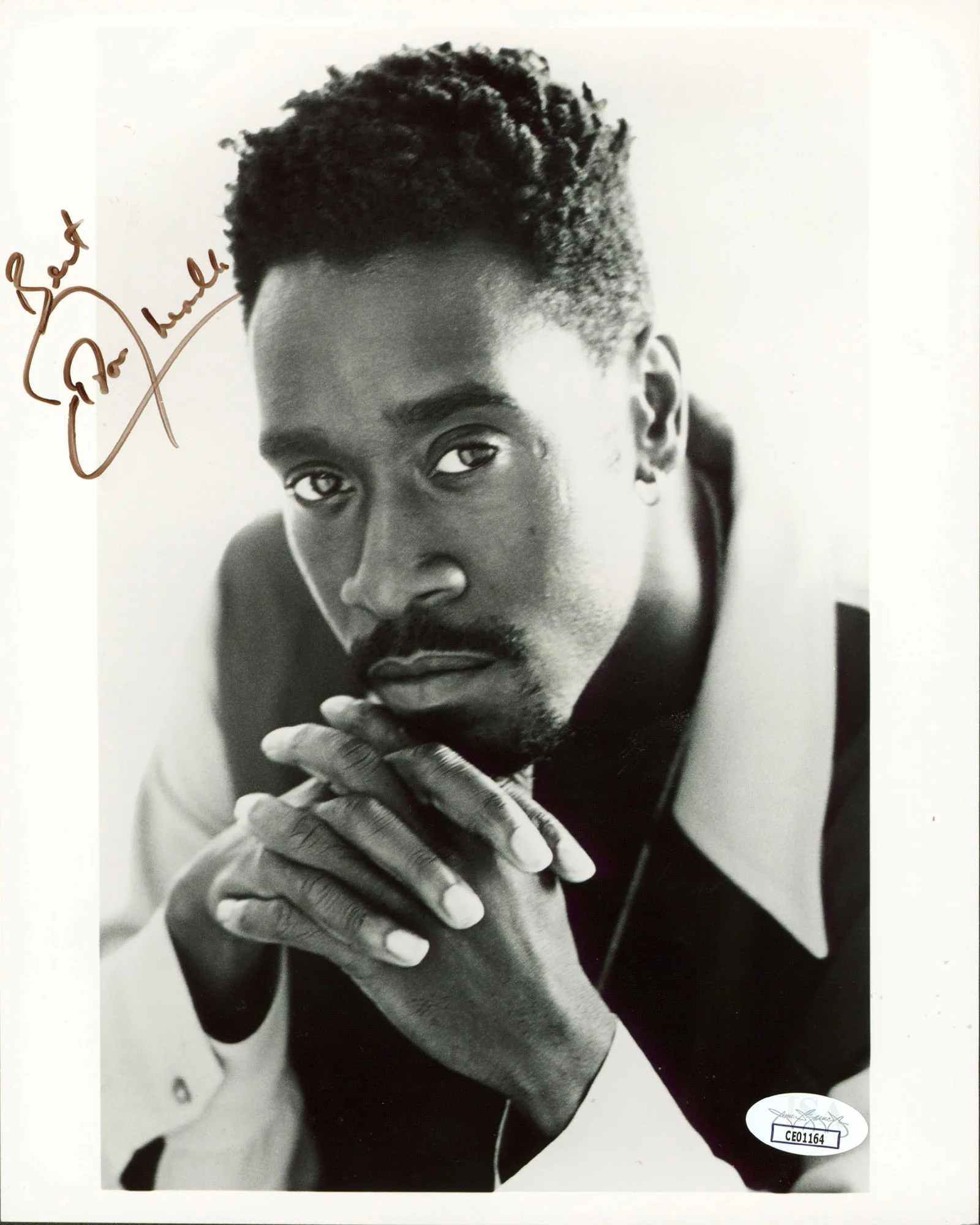 Don Cheadle Miles Ahead "Best" Authentic Signed 8x10 Vertical Photo JSA #CE01164 - Image 2