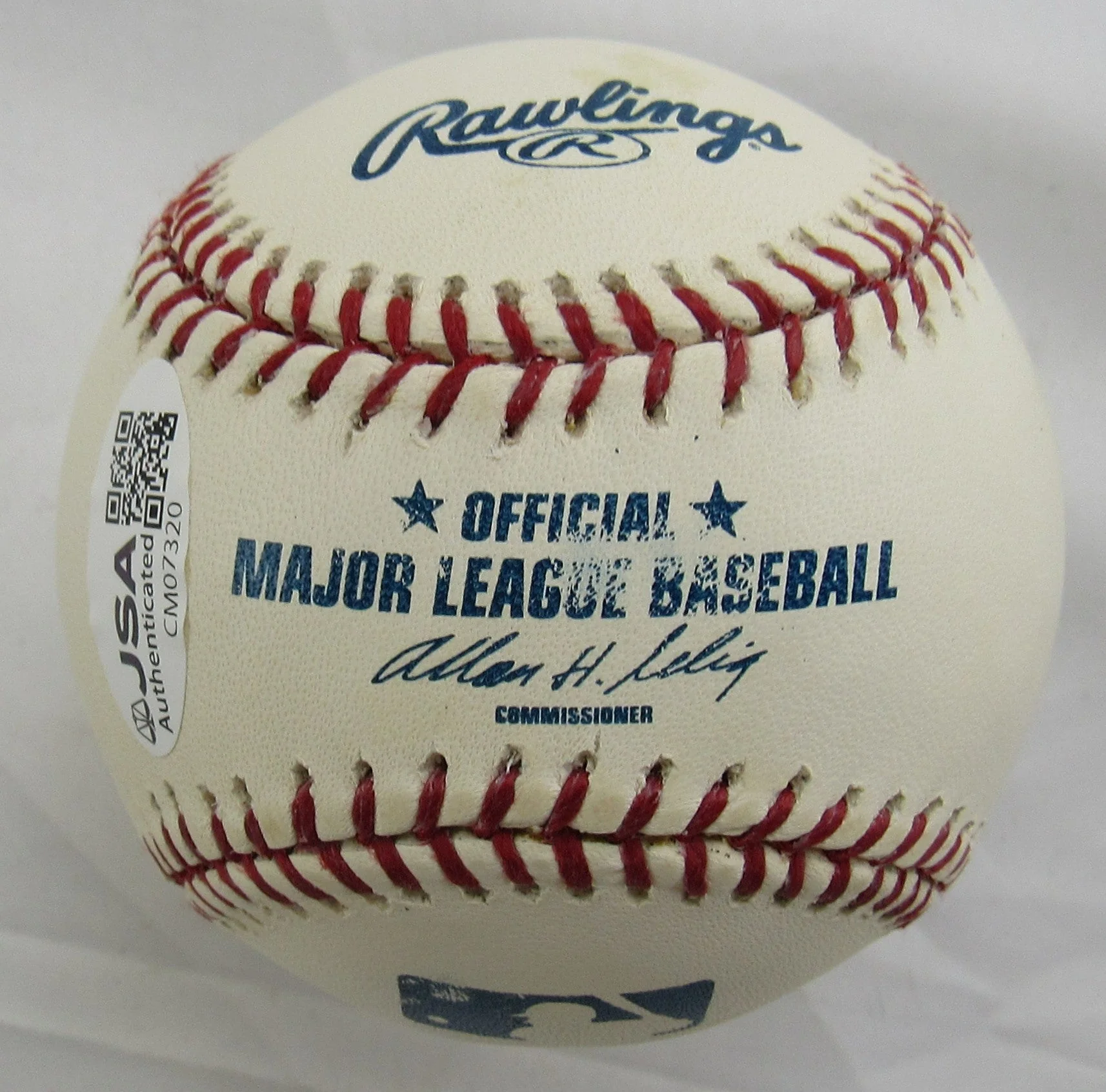 Don Larsen Signed Auto Rawlings Baseball JSA CM07320 - Image 3