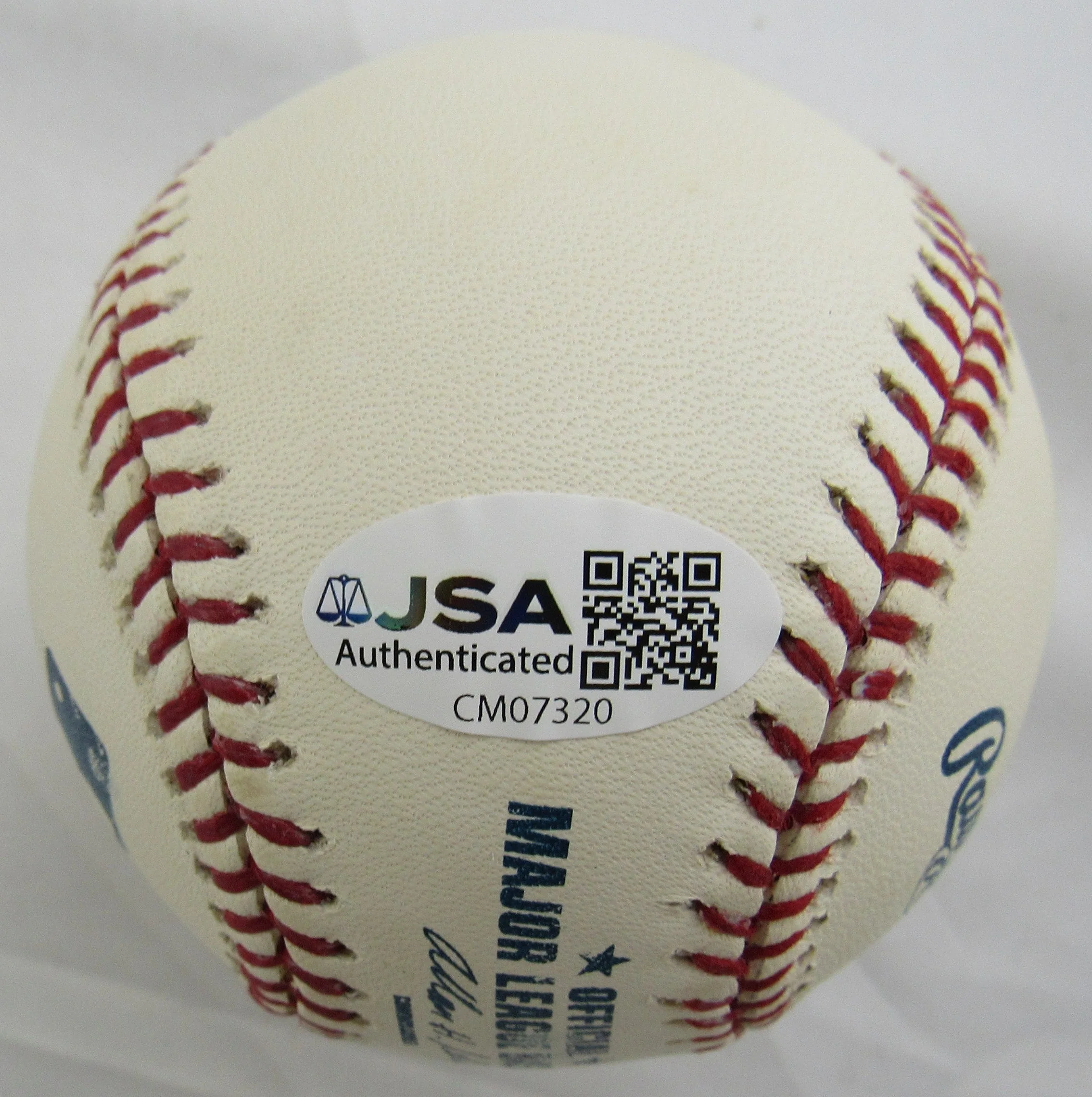 Don Larsen Signed Auto Rawlings Baseball JSA CM07320 - Image 5