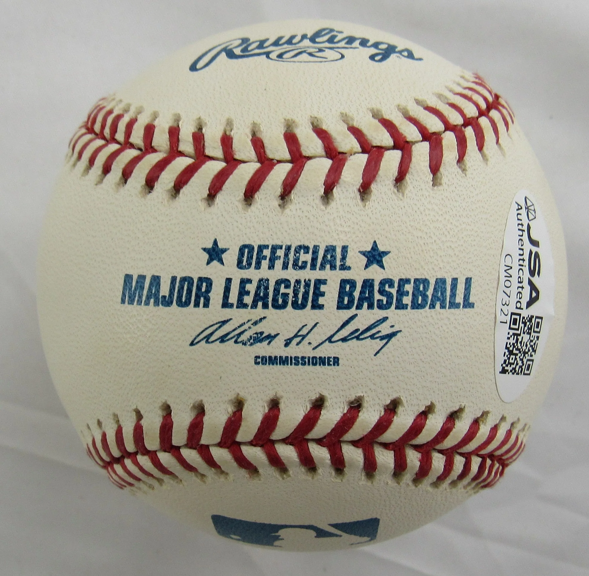 Don Larsen Signed Auto Rawlings Baseball JSA CM07321 - Image 4