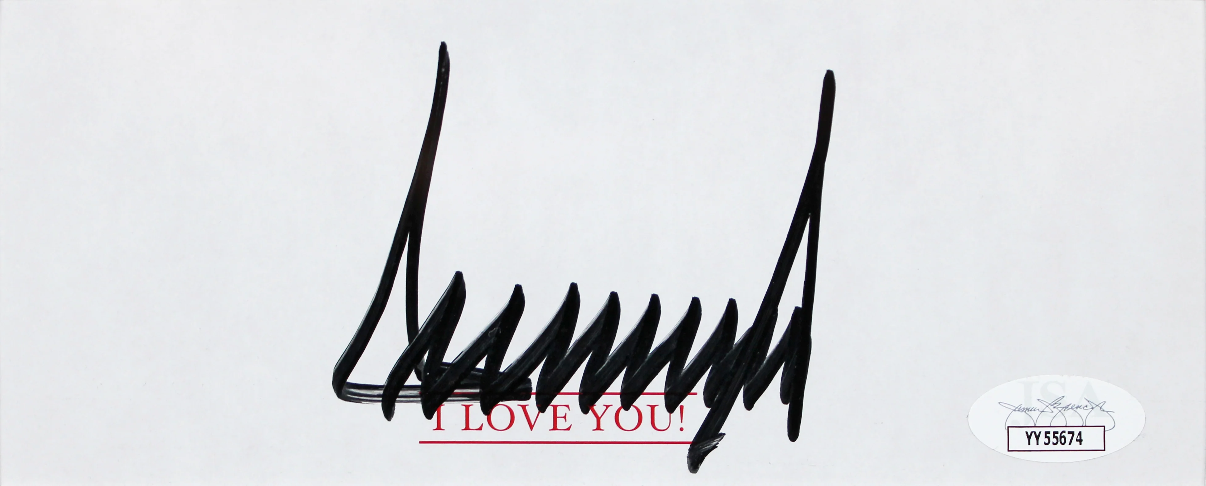 Donald J. Trump Authentic Signed & Framed Cut Signature Autographed JSA - Image 3