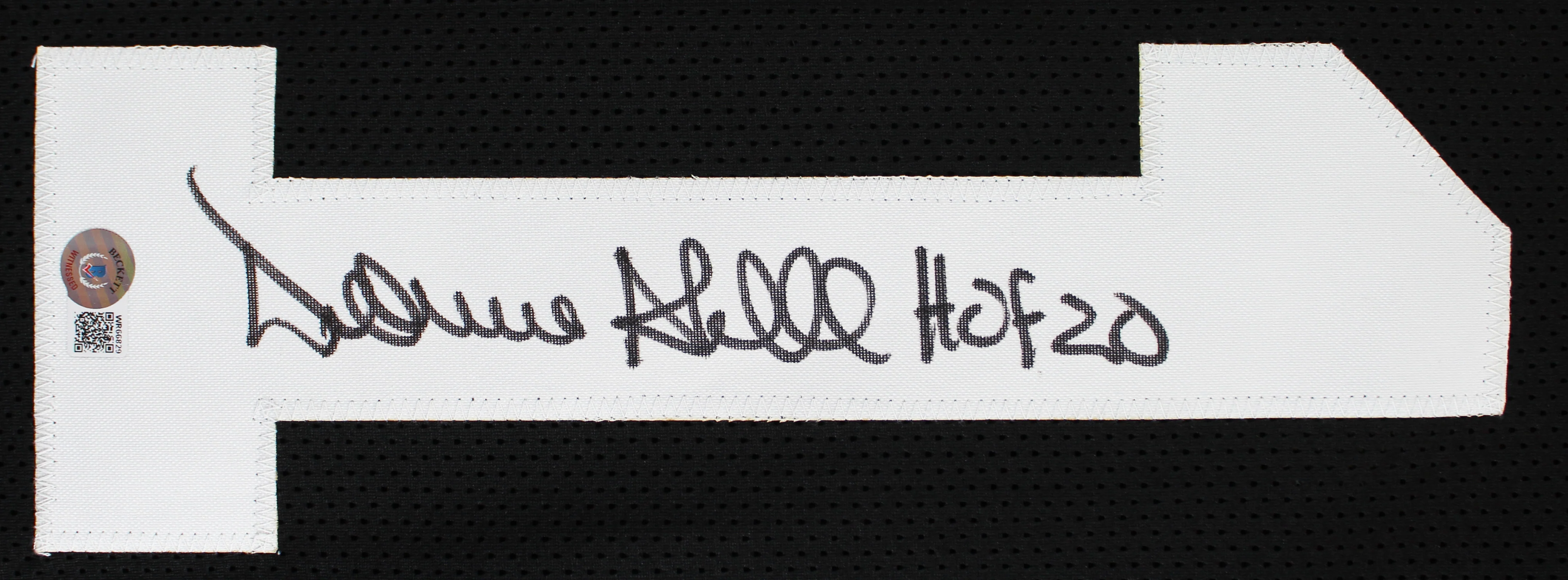 Donnie Shell Authentic Signed Black Pro Style Jersey Autographed BAS Witnessed - Image 3