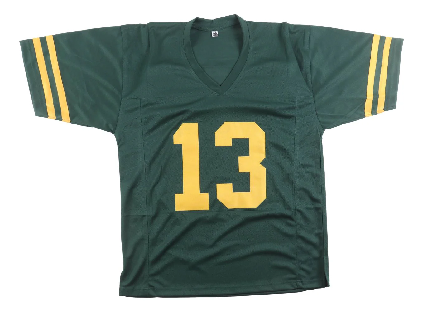 Dontayvion Wicks Green Bay Signed Alternate Green Football Jersey JSA QR Holo - Image 3