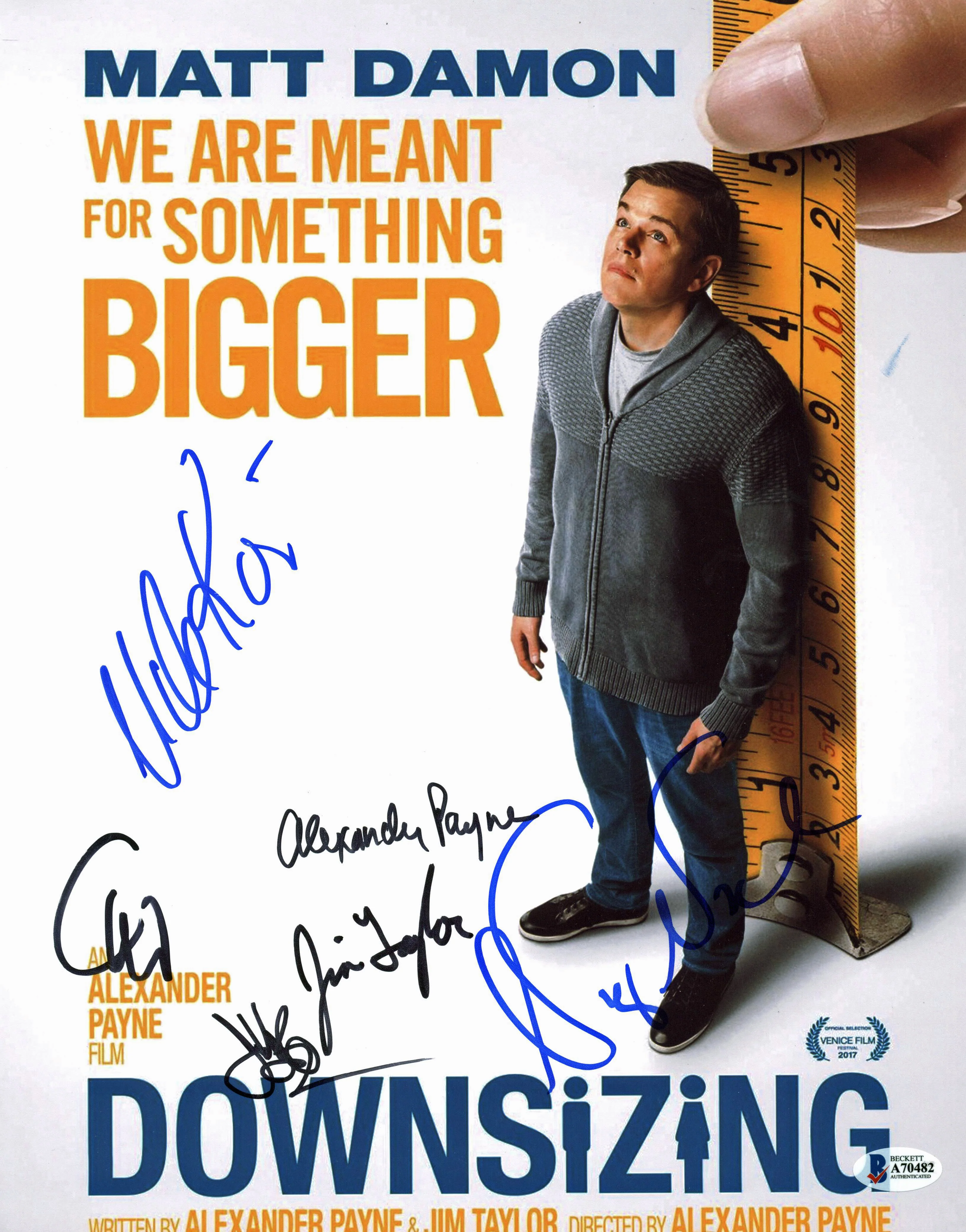Downsizing (6) Payne, Waltz, Nash, Taylor, Kier Signed 11x14 Photo BAS #A70482 - Image 2