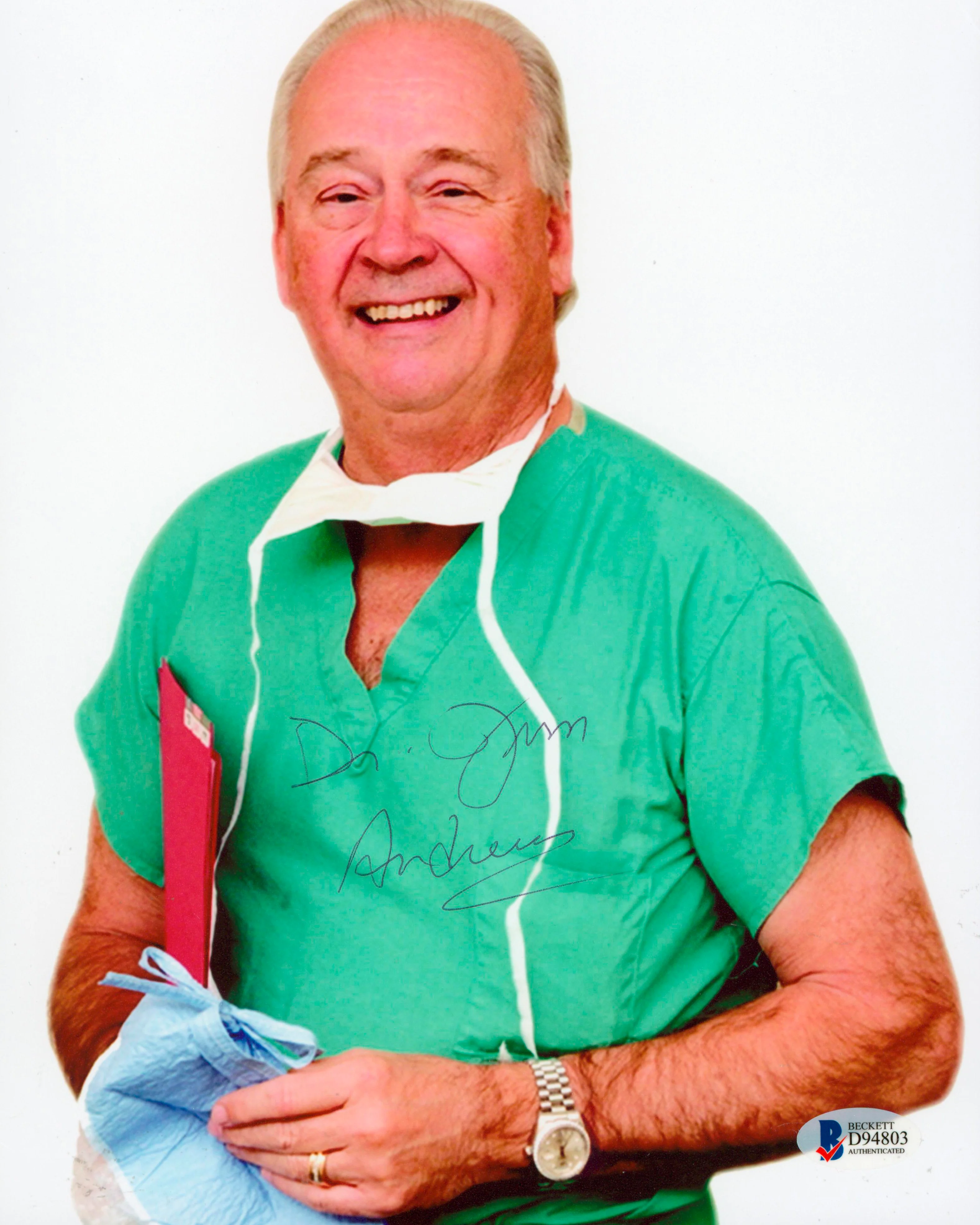 Dr. James Andrews Authentic Signed 8x10 Photo Autographed BAS #D94803 - Image 2