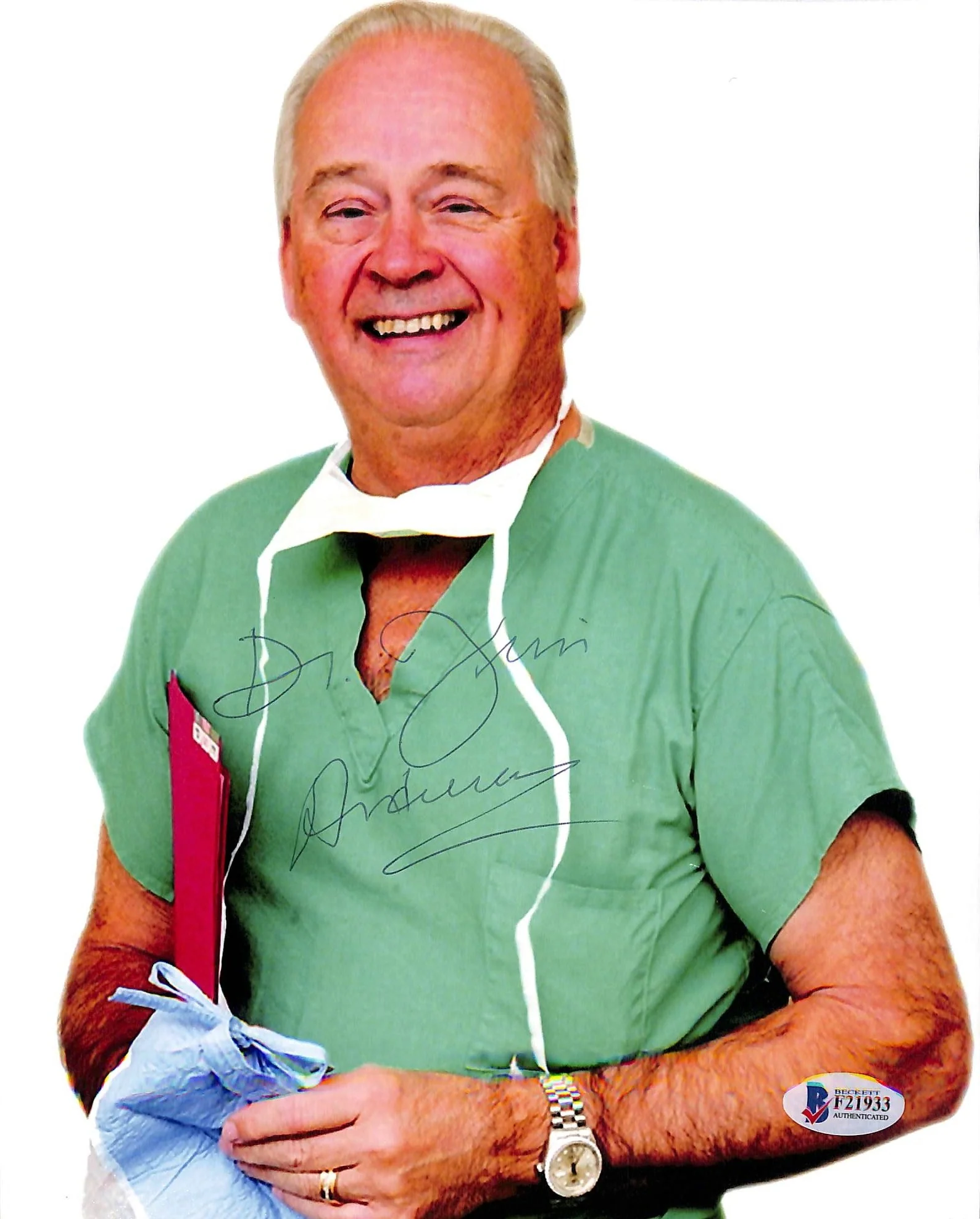 Dr. James Andrews Sports Orthopedic Surgeon Signed 8x10 Photo BAS #F21933