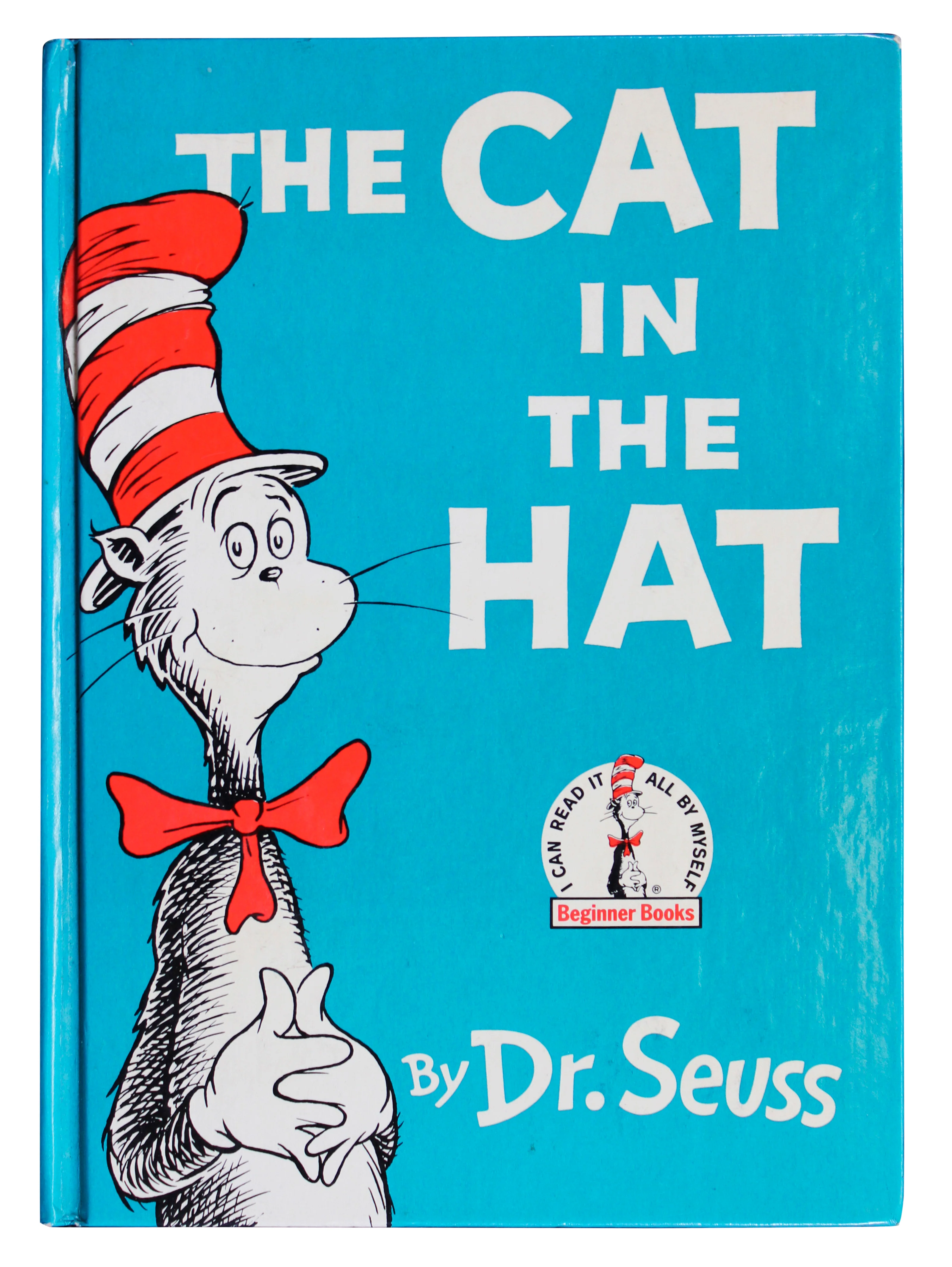 Dr. Seuss "Best Wishes" Signed The Cat in the Hat Hardcover Book BAS #AE13957 - Image 5