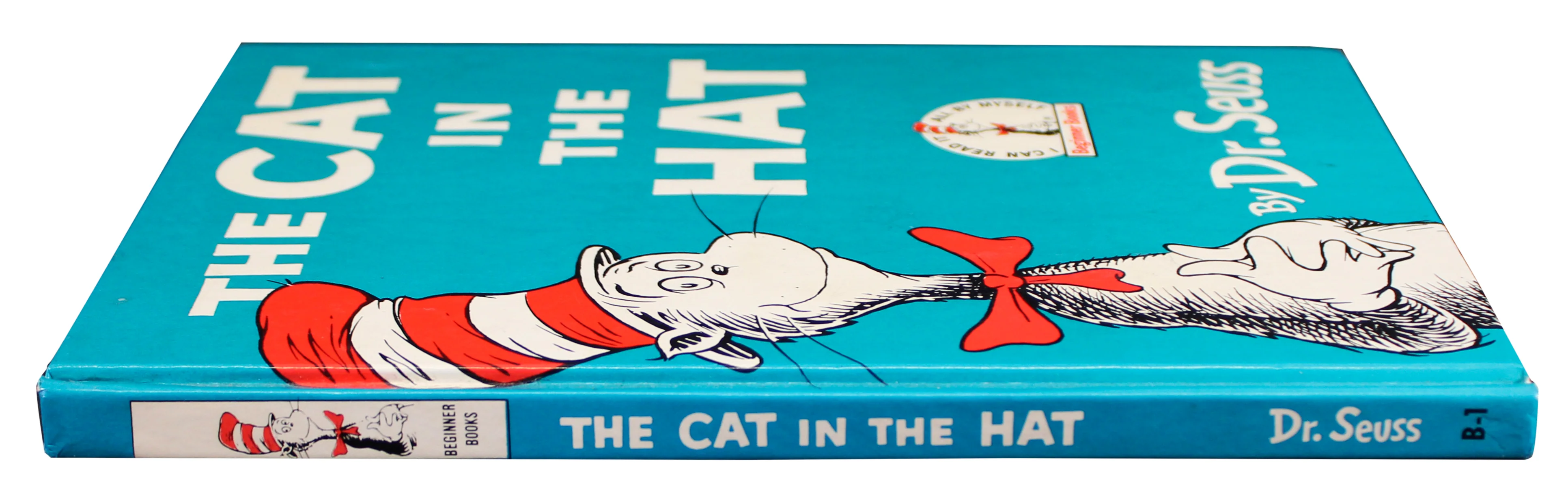 Dr. Seuss "Best Wishes" Signed The Cat in the Hat Hardcover Book BAS #AE13957 - Image 7