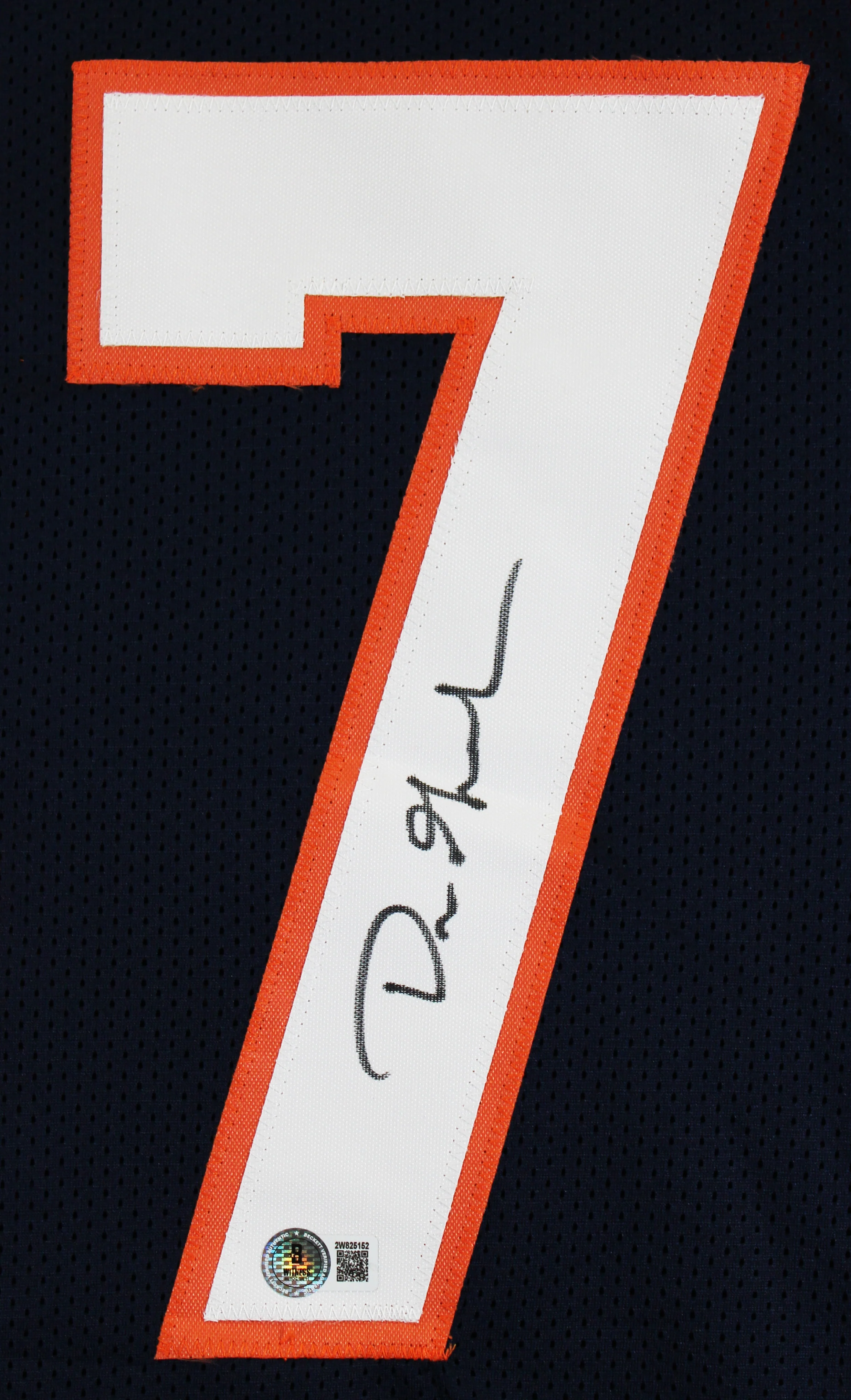 Dre Greenlaw Authentic Signed Navy Pro Style Jersey Autographed BAS Witnessed - Image 3