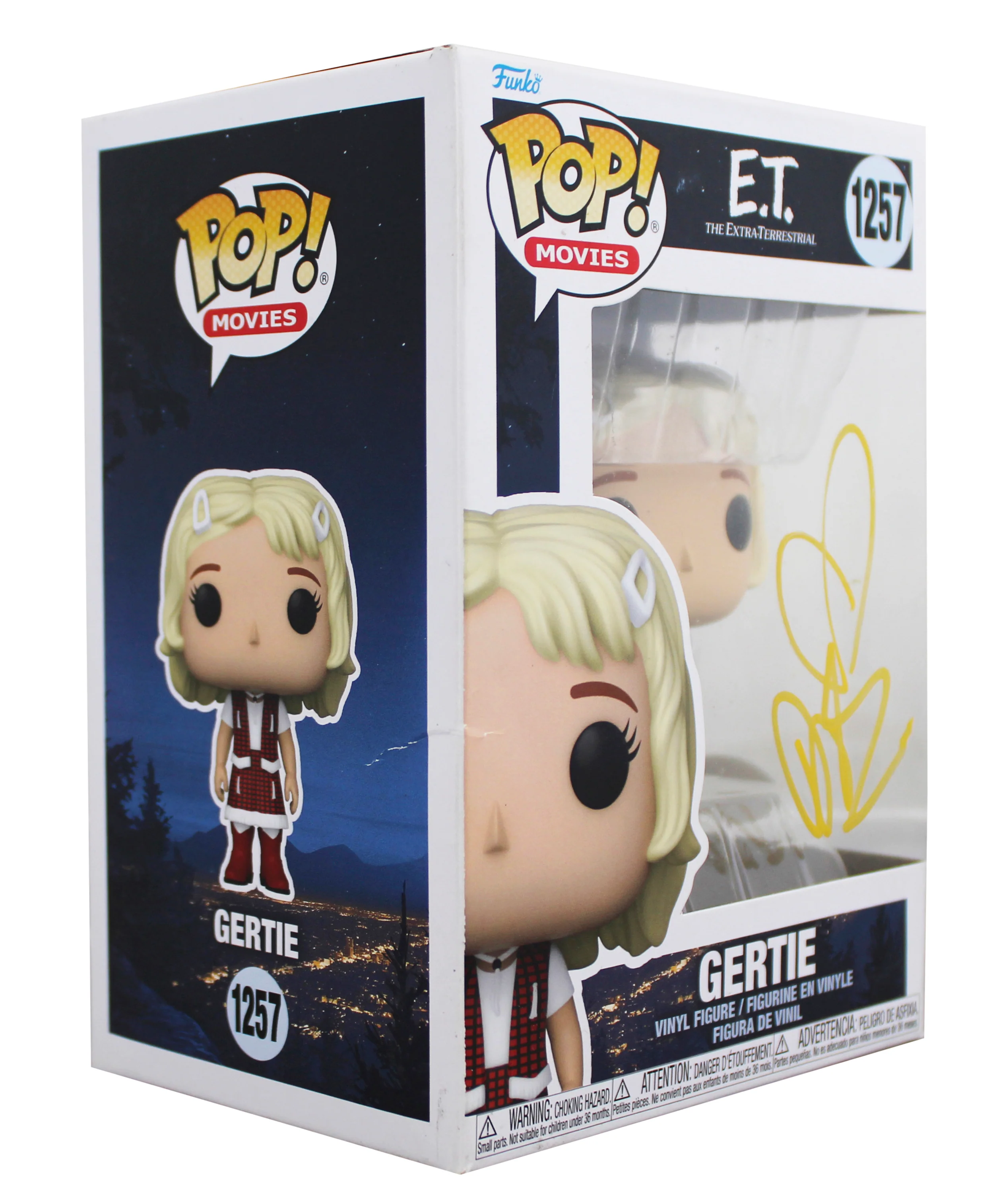 Drew Barrymore E.T. Signed Gertie #1257 Funko Pop Vinyl Figure JSA #CI46742 - Image 6