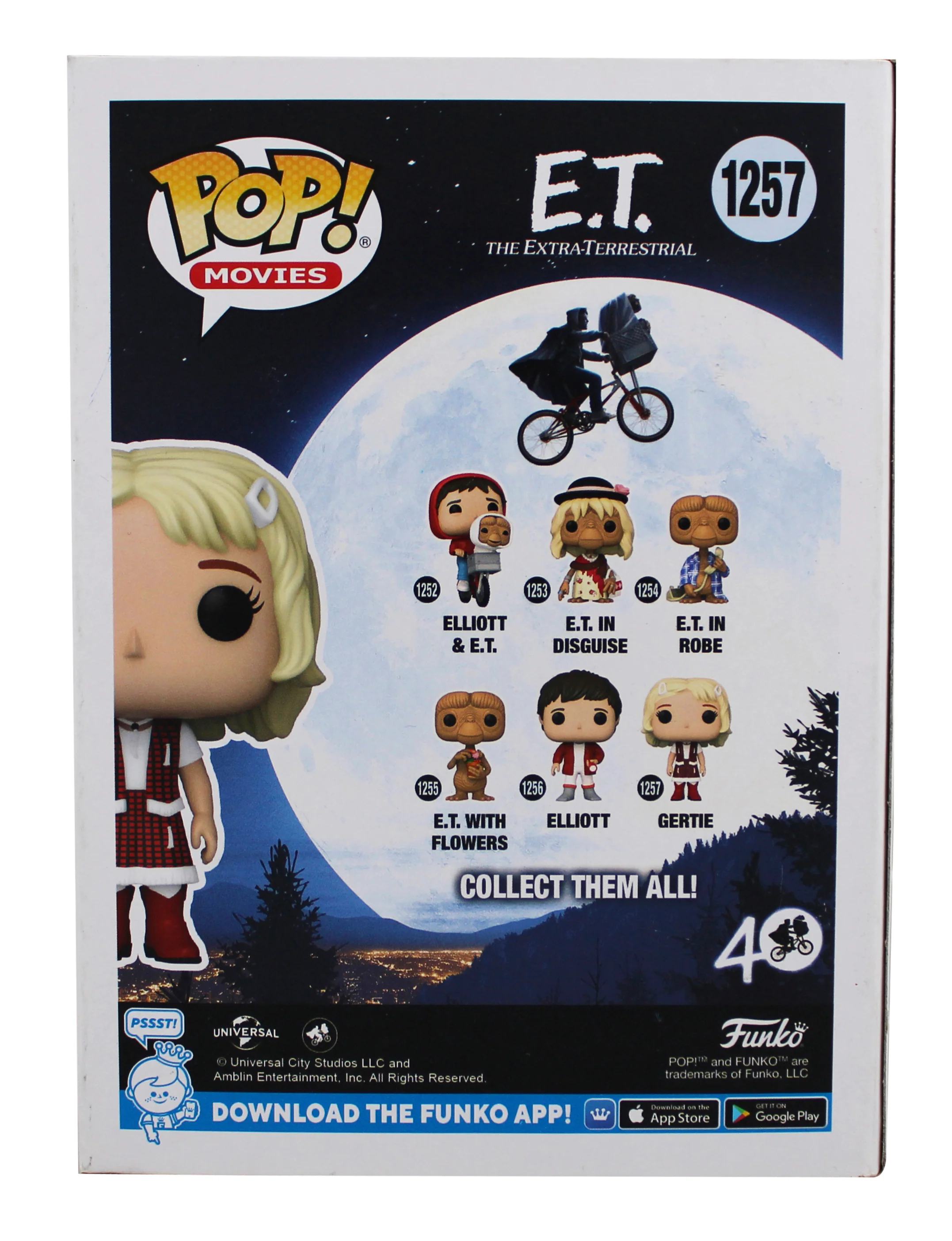 Drew Barrymore E.T. Signed Gertie #1257 Funko Pop Vinyl Figure JSA #CI46742 - Image 7