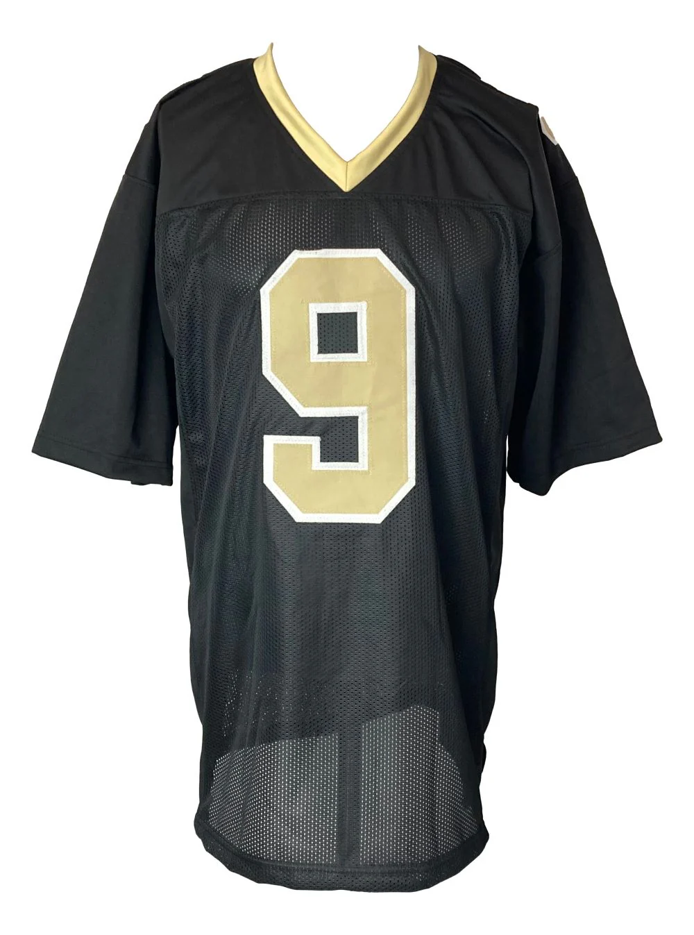 Drew Brees New Orleans Signed Black Football Jersey BAS - Image 3