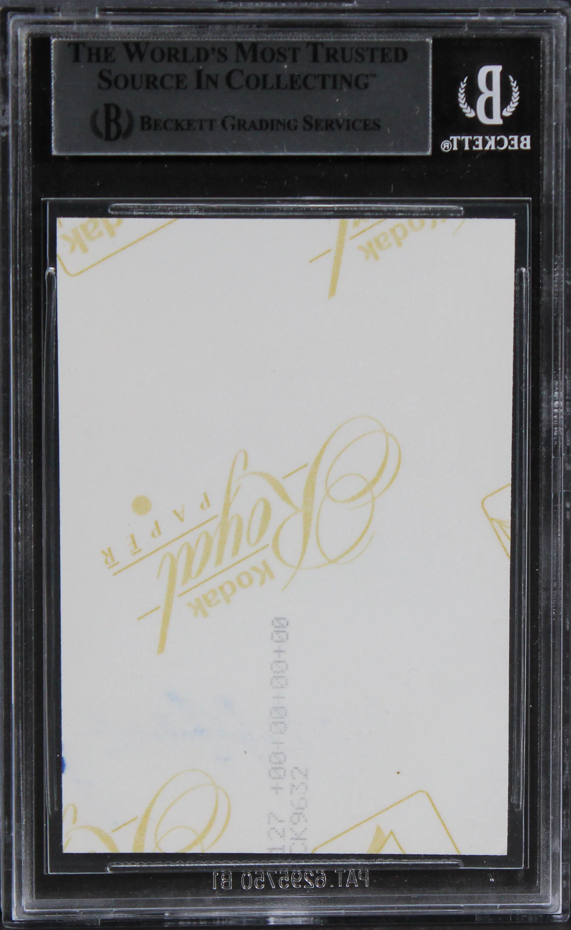Drew Henley Star Wars Authentic Signed Custom Trading Card BAS Slabbed 3 - Image 3