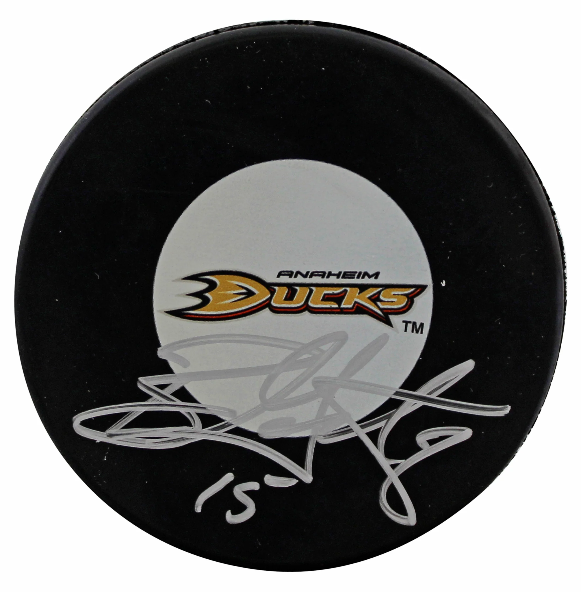Ducks Ryan Getzlaf Authentic Signed Official NHL Hockey Puck BAS #BR84288 - Image 3