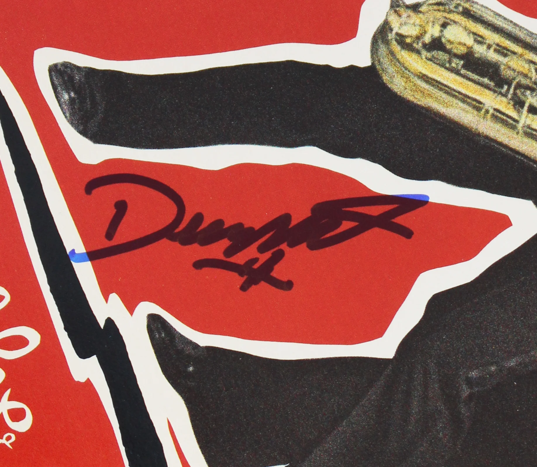 Dusty Hill & Billy Gibbons ZZ Top Authentic Signed Album Cover BAS #AB77807 - Image 3