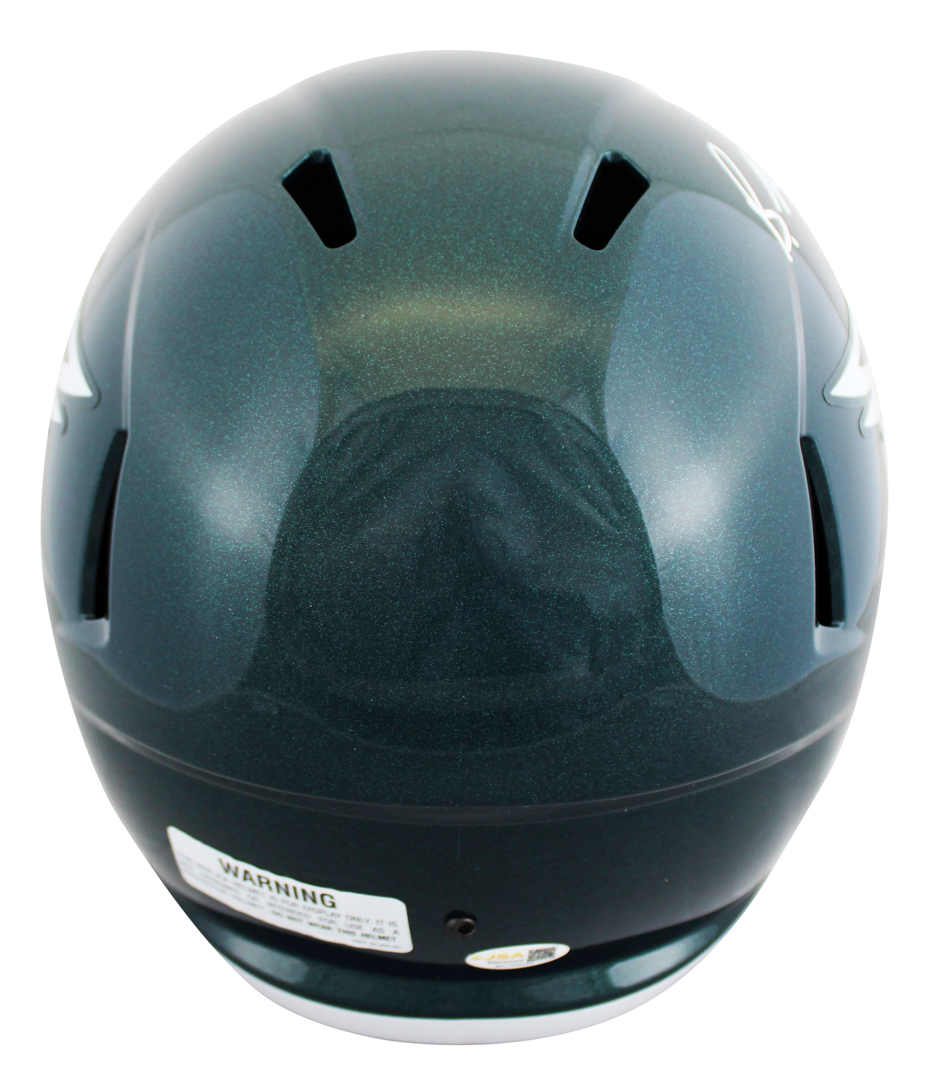 Eagles Brandon Graham Signed Full Size Speed Rep Helmet w/ Case JSA Witness - Image 4