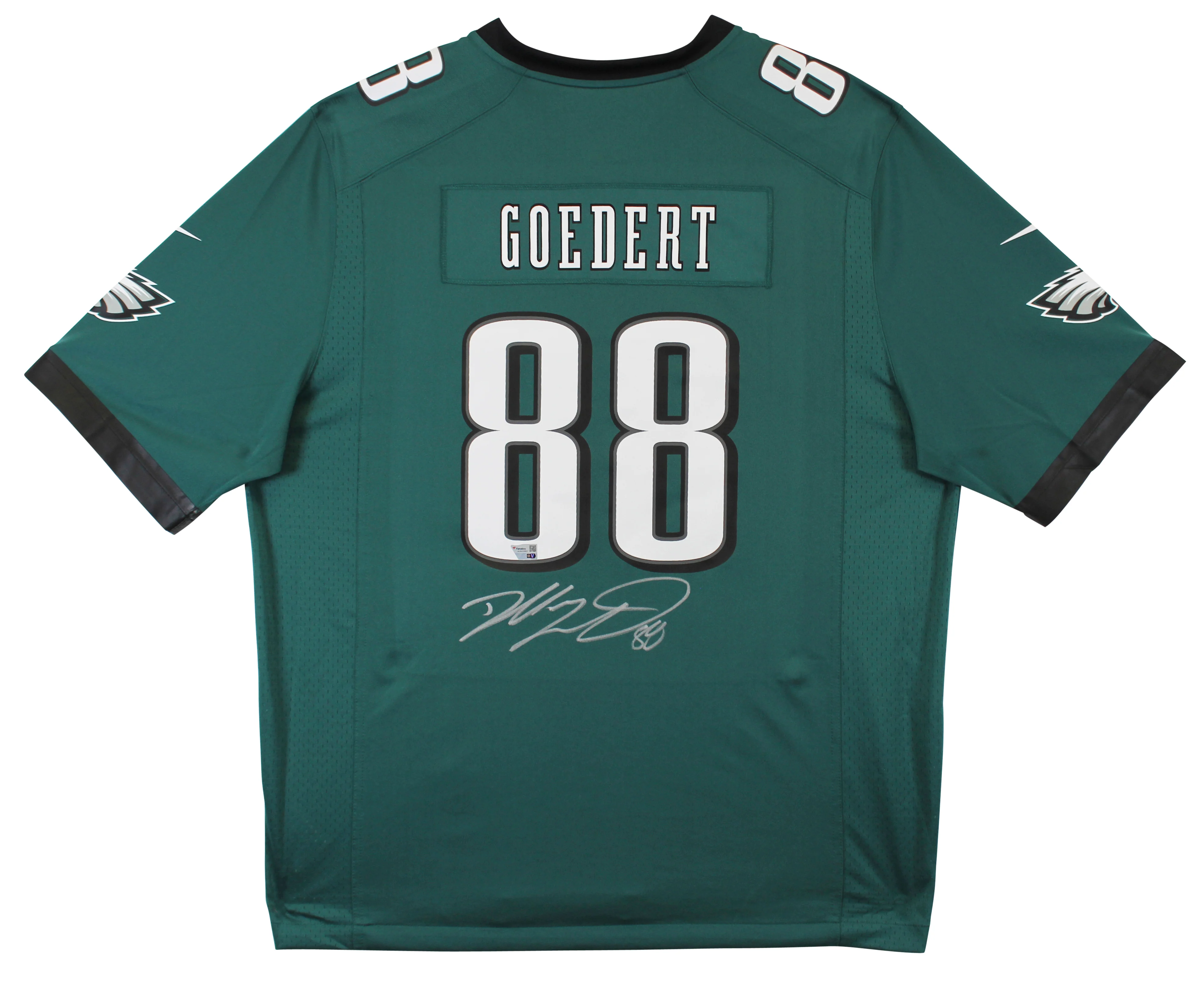 Eagles Dallas Goedert Authentic Signed Green Nike Game Jersey Fanatics - Image 2