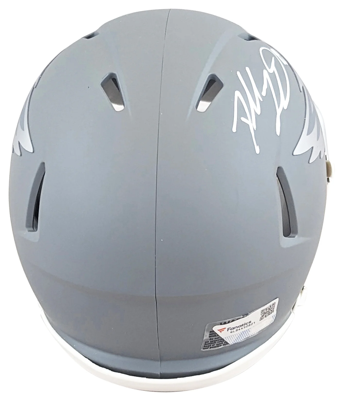 Eagles Dallas Goedert Authentic Signed Slate Speed Mini Helmet W/ Case Fanatics - Image 4