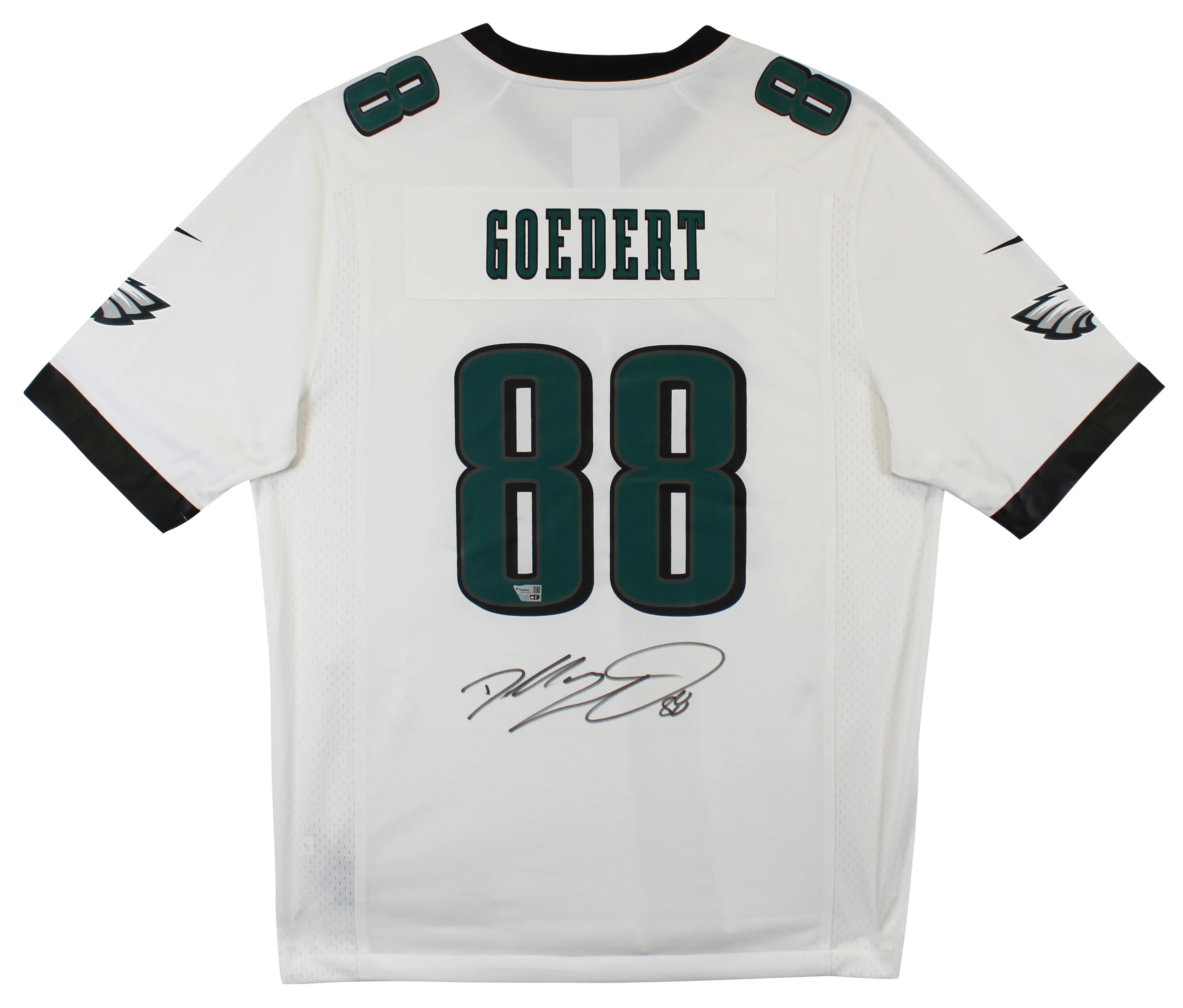 Eagles Dallas Goedert Authentic Signed White Nike Game Jersey Fanatics - Image 2