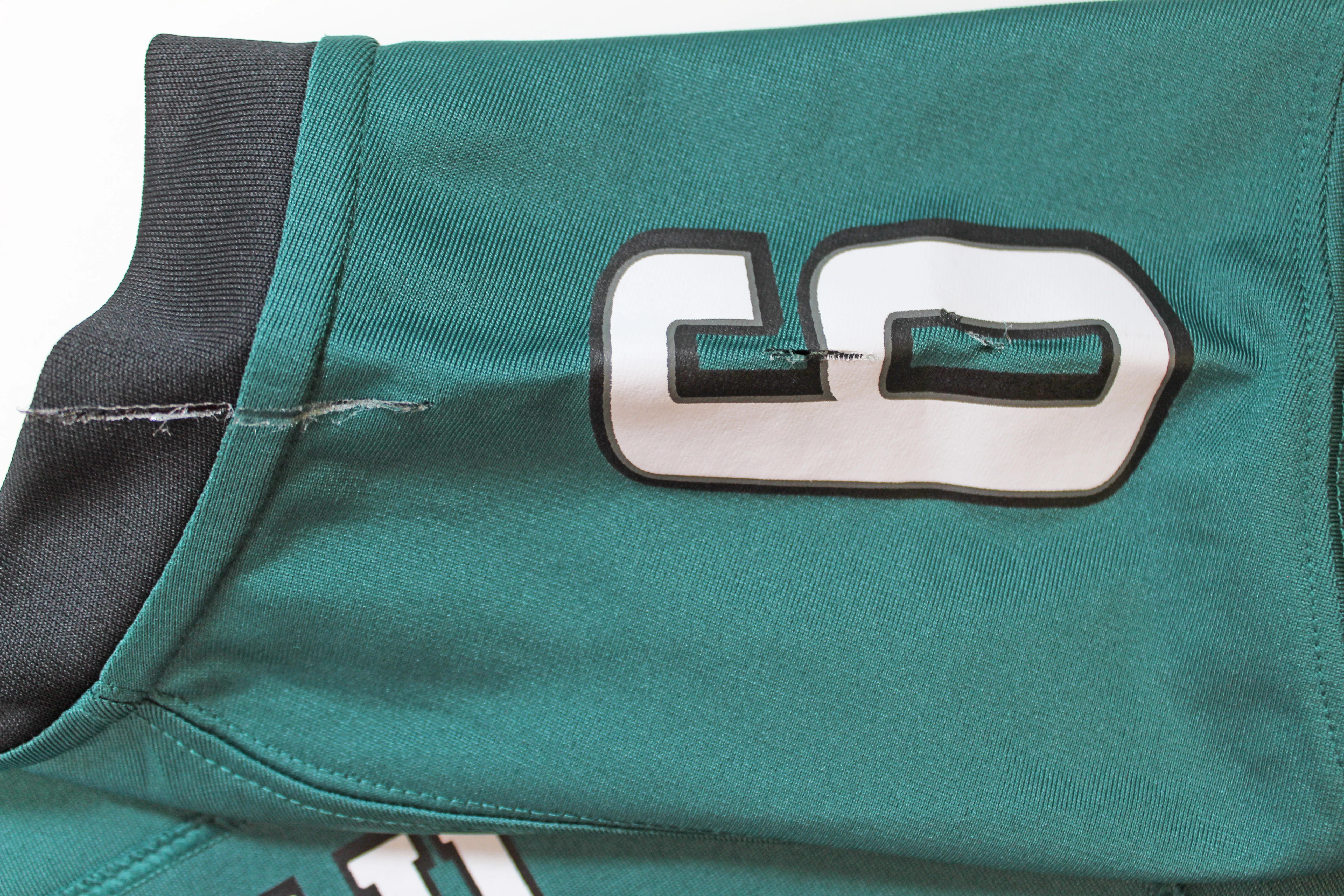 Eagles DeVonta Smith Authentic Signed Green Nike Game Jersey Fanatics - Image 8