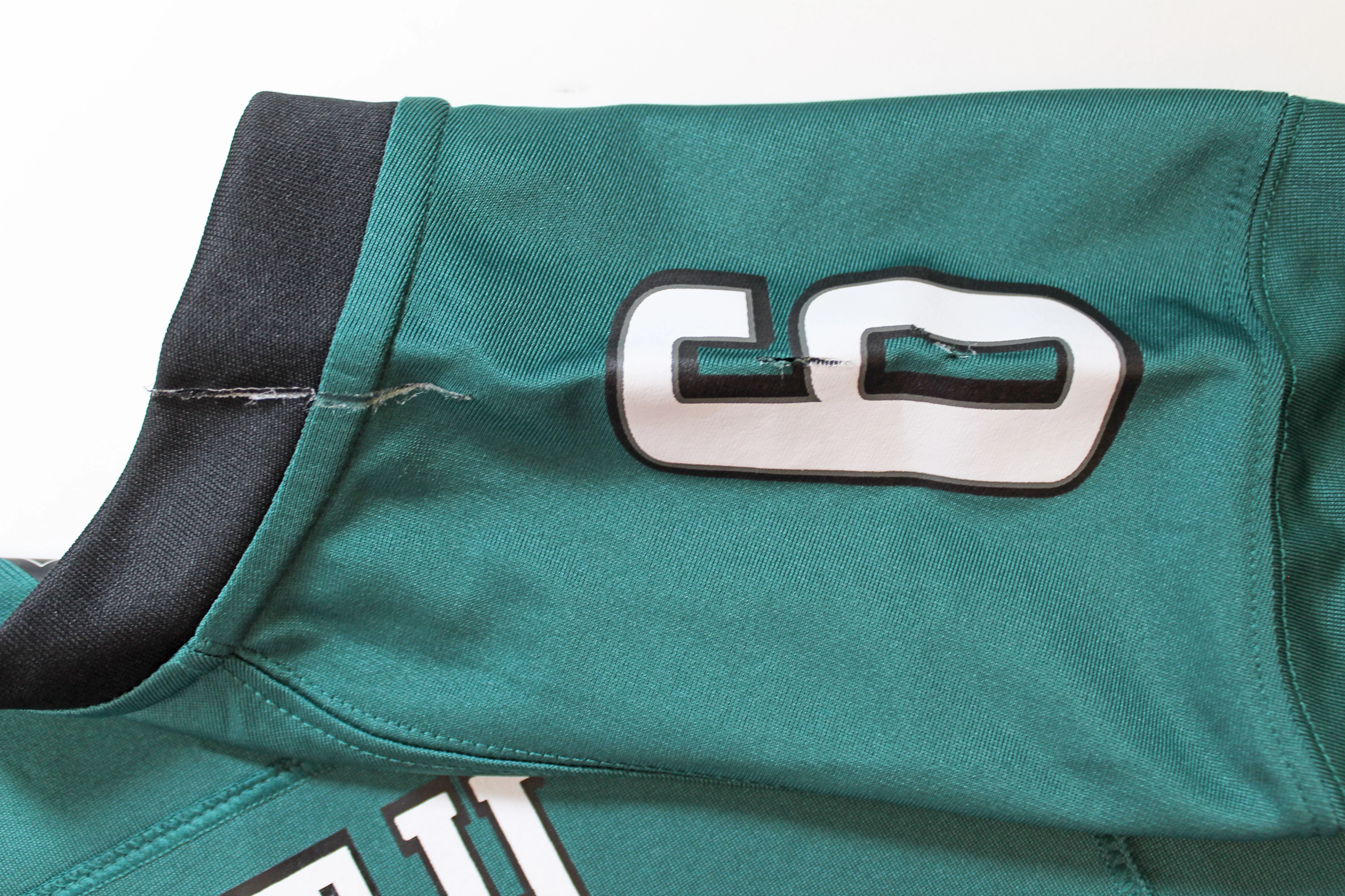 Eagles DeVonta Smith Authentic Signed Green Nike Game Jersey Fanatics - Image 9