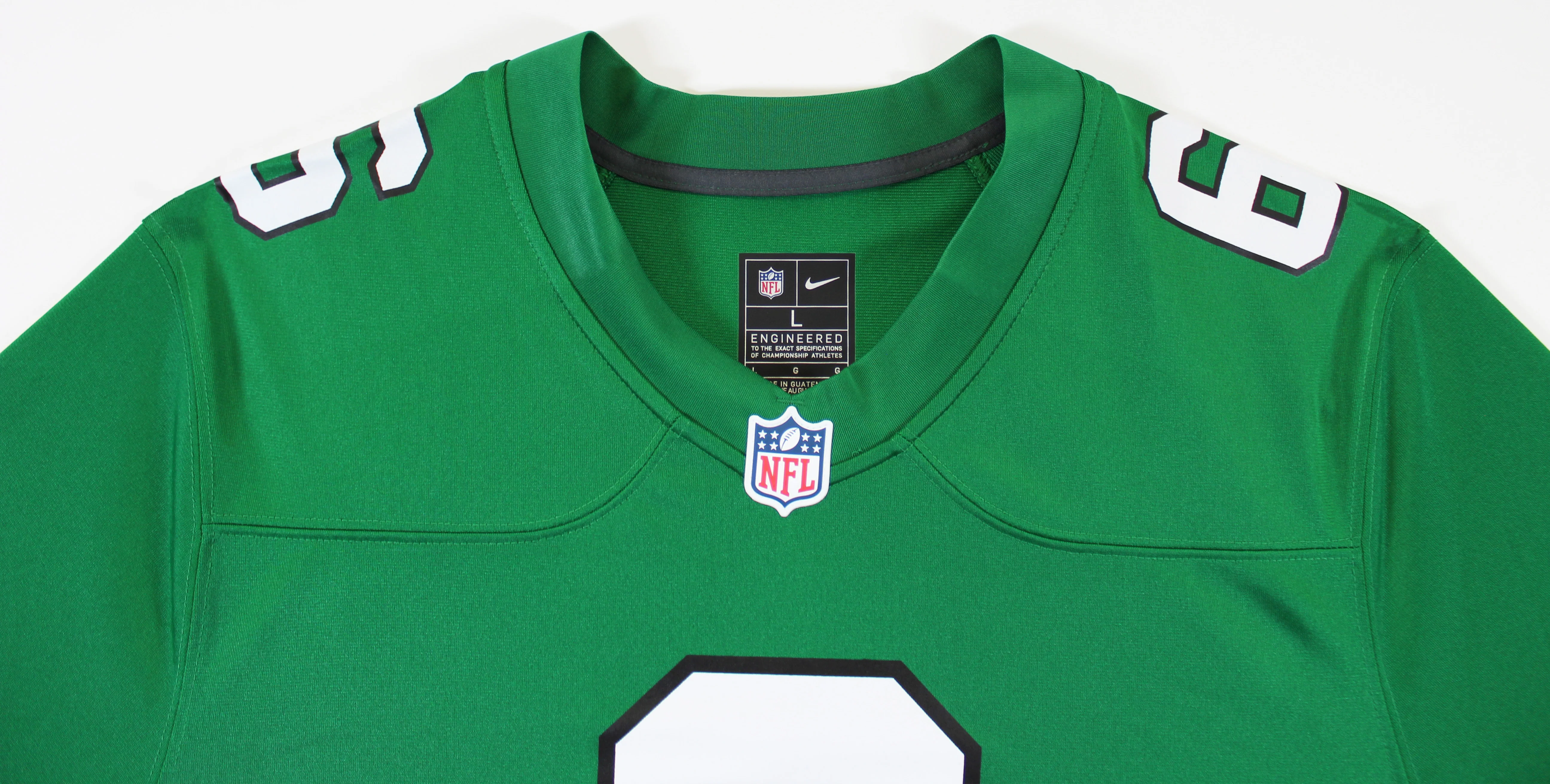 Eagles DeVonta Smith Authentic Signed Kelly Green Nike Game Jersey Fanatics - Image 5