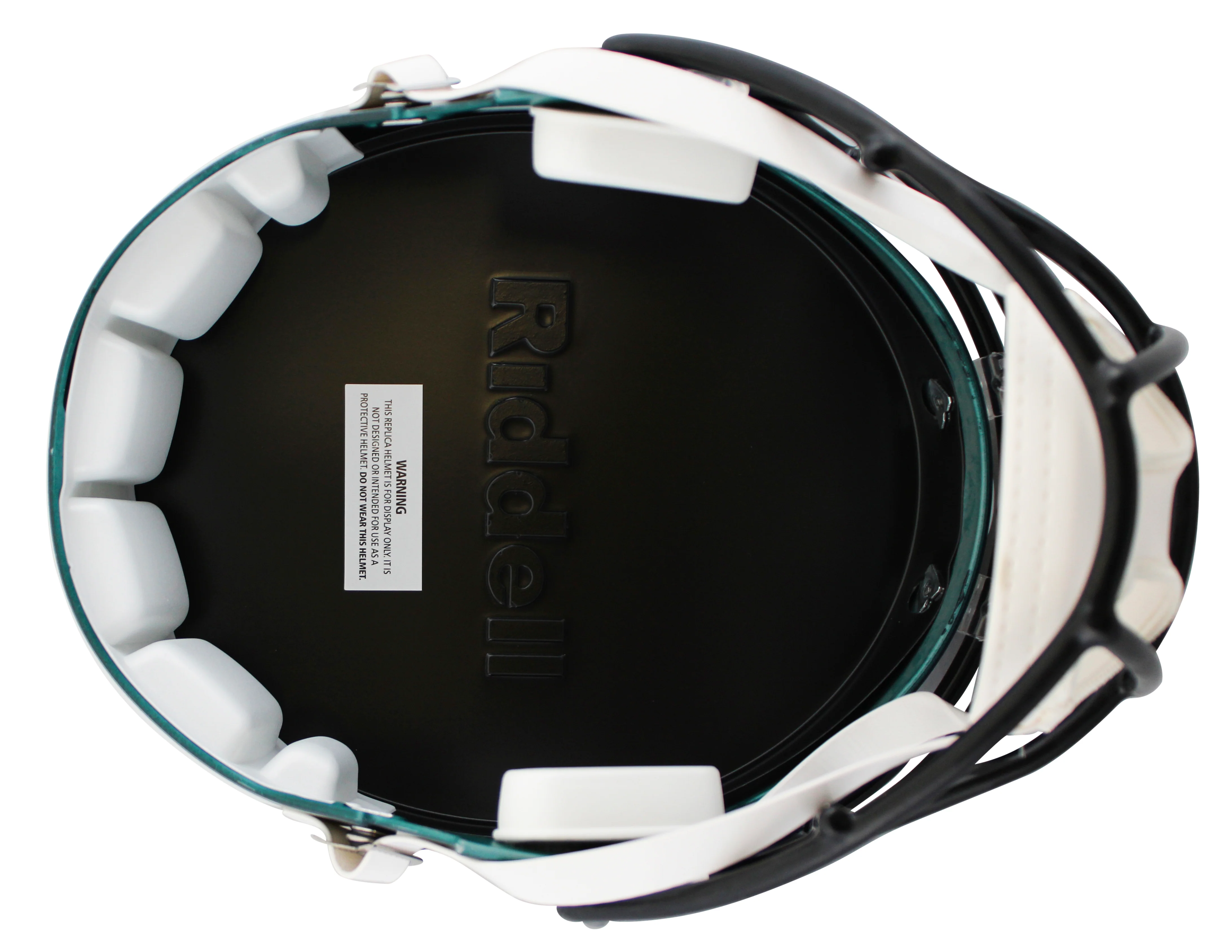 Eagles Jordan Davis Signed F/S Speed Rep Helmet W/ Case W/ Silver Sig JSA Wit - Image 5