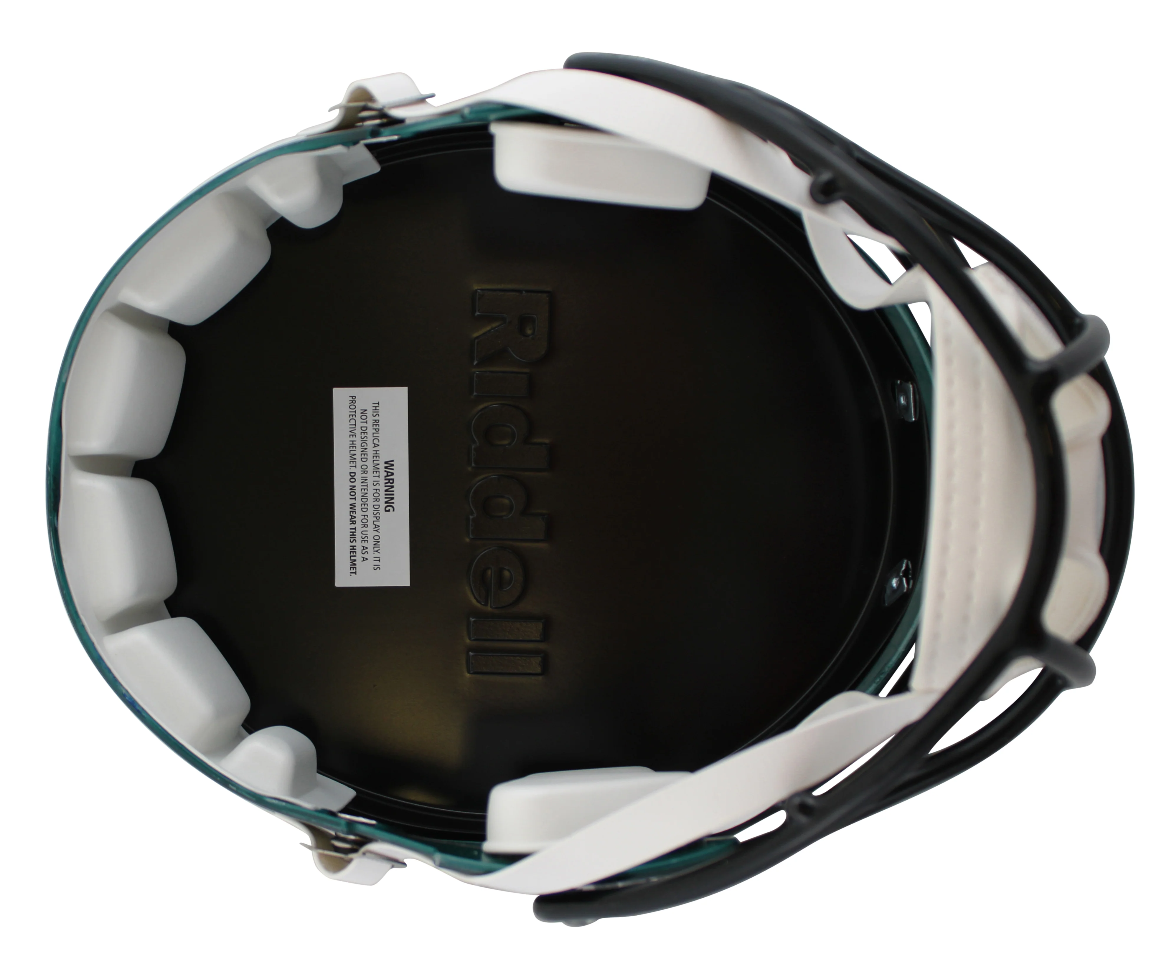Eagles Jordan Mailata Authentic Signed Full Size Speed Rep Helmet BAS Witnessed - Image 4