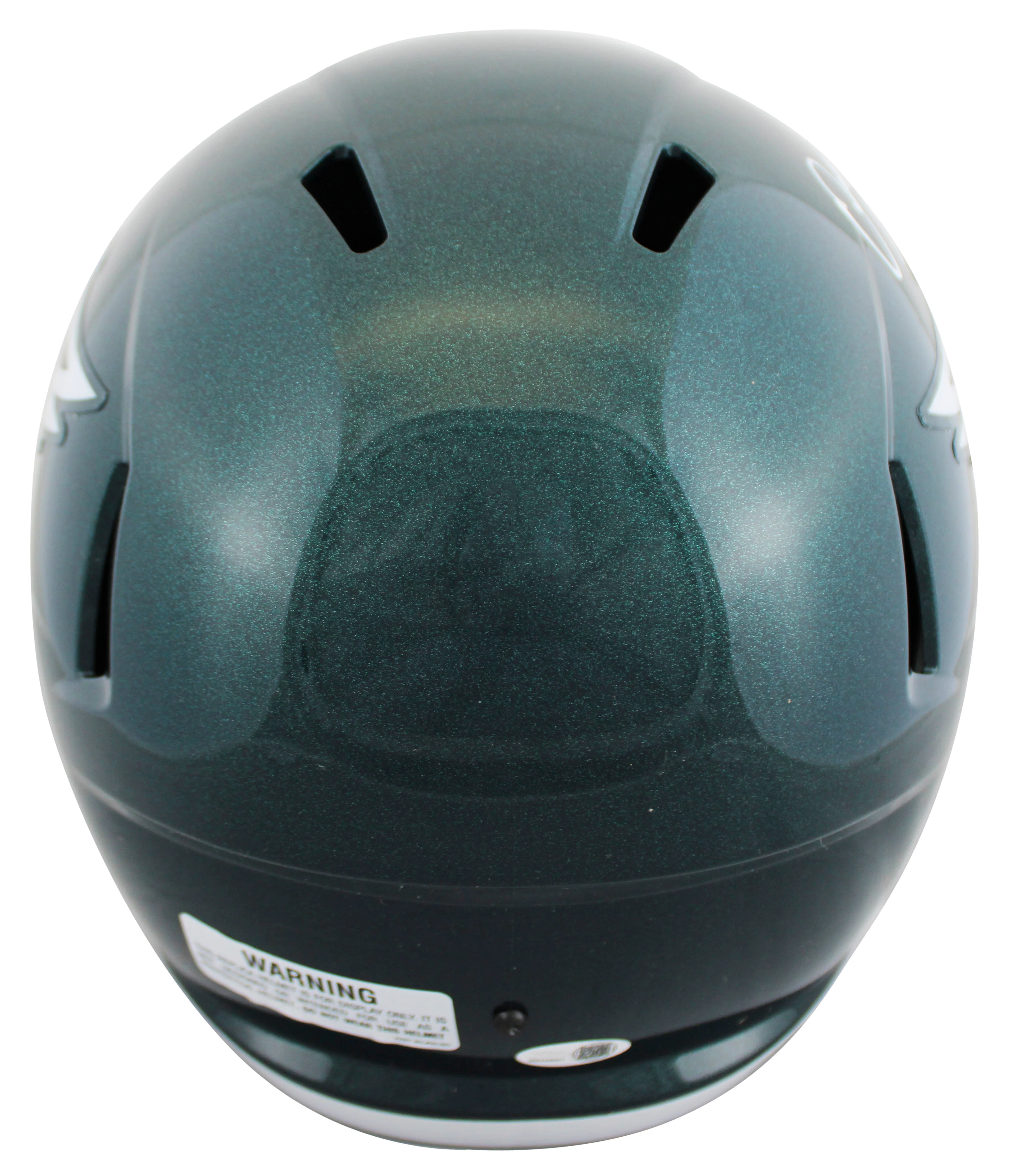 Eagles Quinyon Mitchell Signed Full Size Speed Rep Helmet W/ Case JSA Witnessed - Image 4