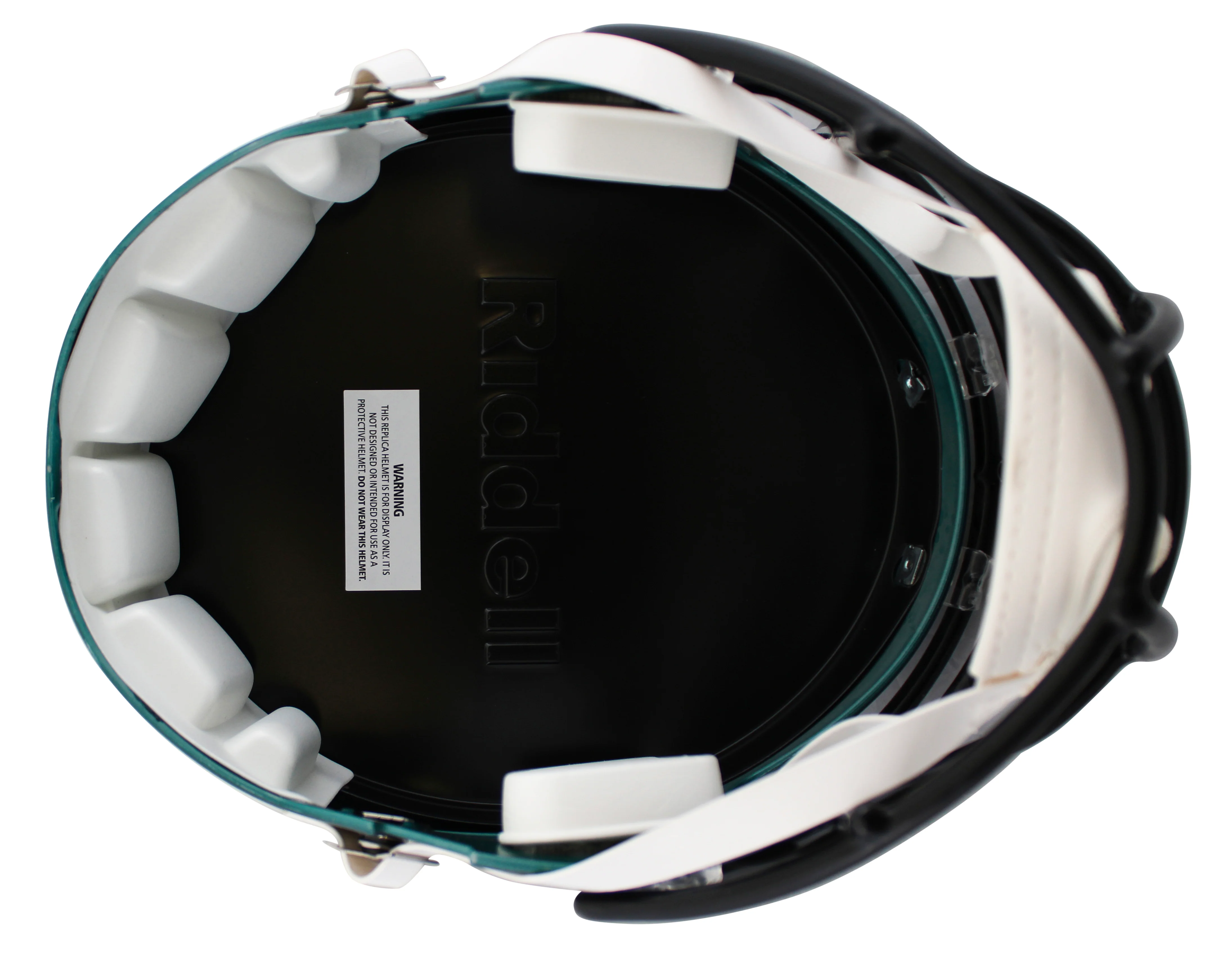 Eagles Quinyon Mitchell Signed Full Size Speed Rep Helmet W/ Case JSA Witnessed - Image 5