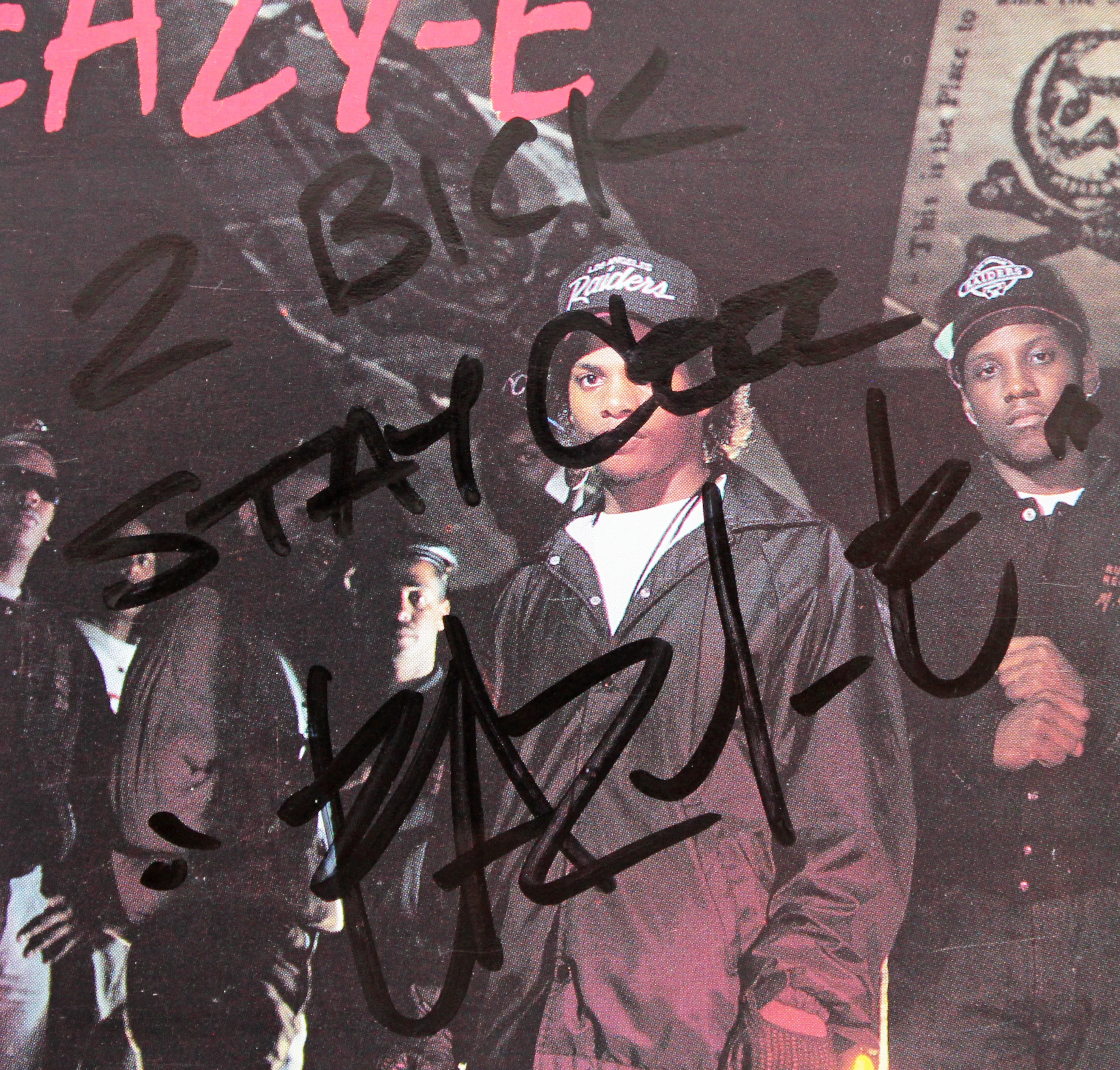 Eazy-E "2 Bick Stay Cool" Signed Eazy-Duz-It Cd Insert W/ Disk JSA #XX80870 - Image 3