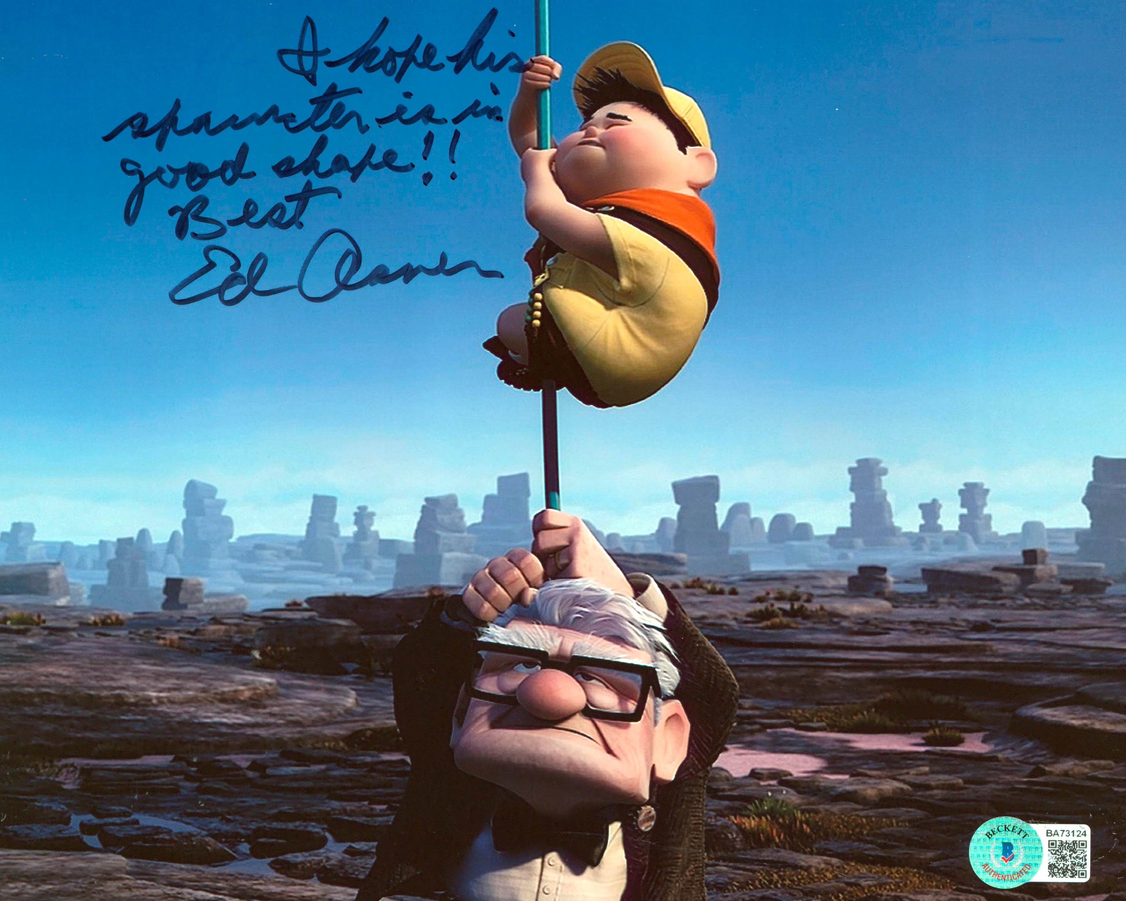 Ed Asner Up "Best" Authentic Signed 8x10 Photo Autographed BAS #BA73124 - Image 2