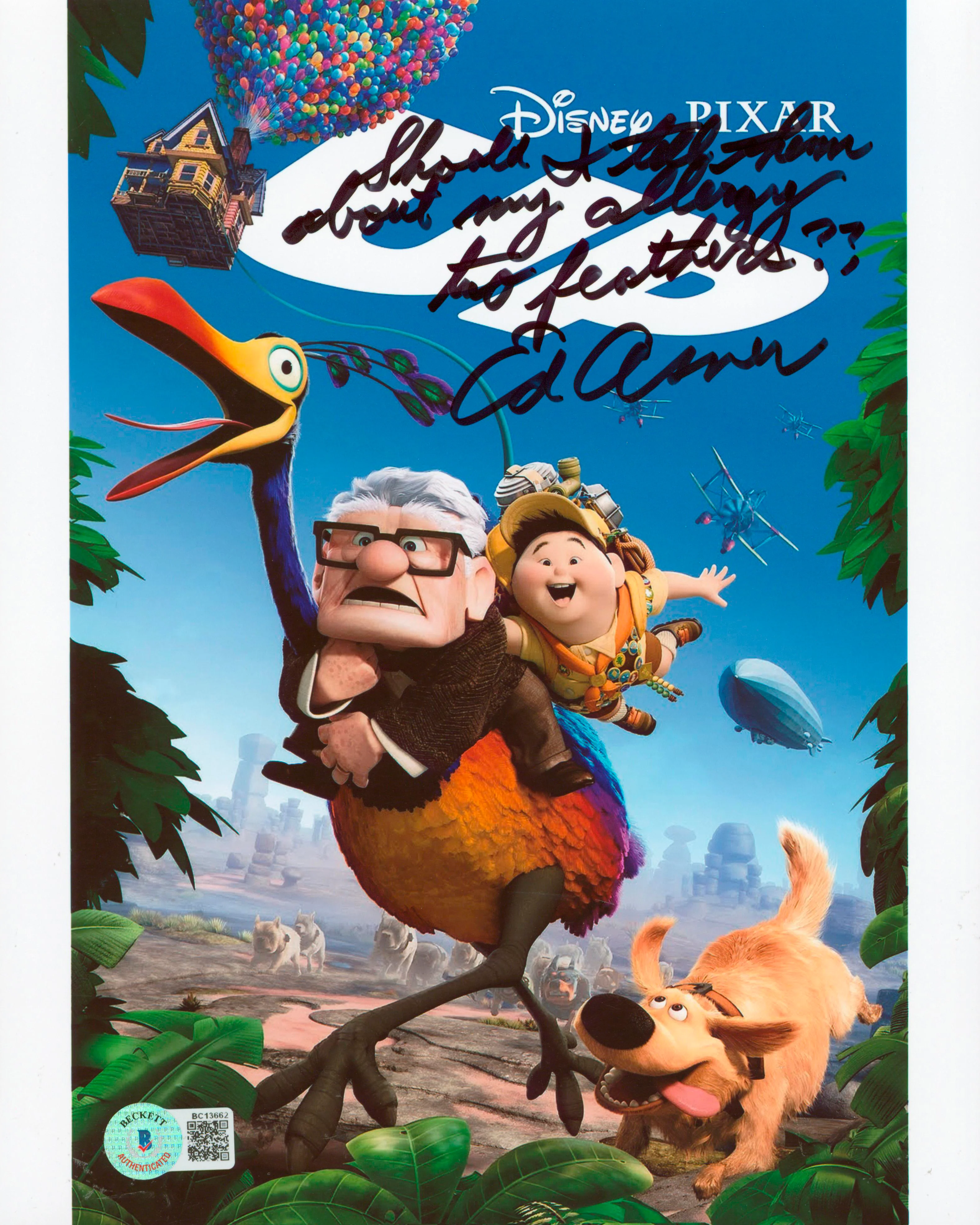 Ed Asner Up "Should I Tell Them" Authentic Signed 8x10 Photo BAS #BC13662 - Image 2